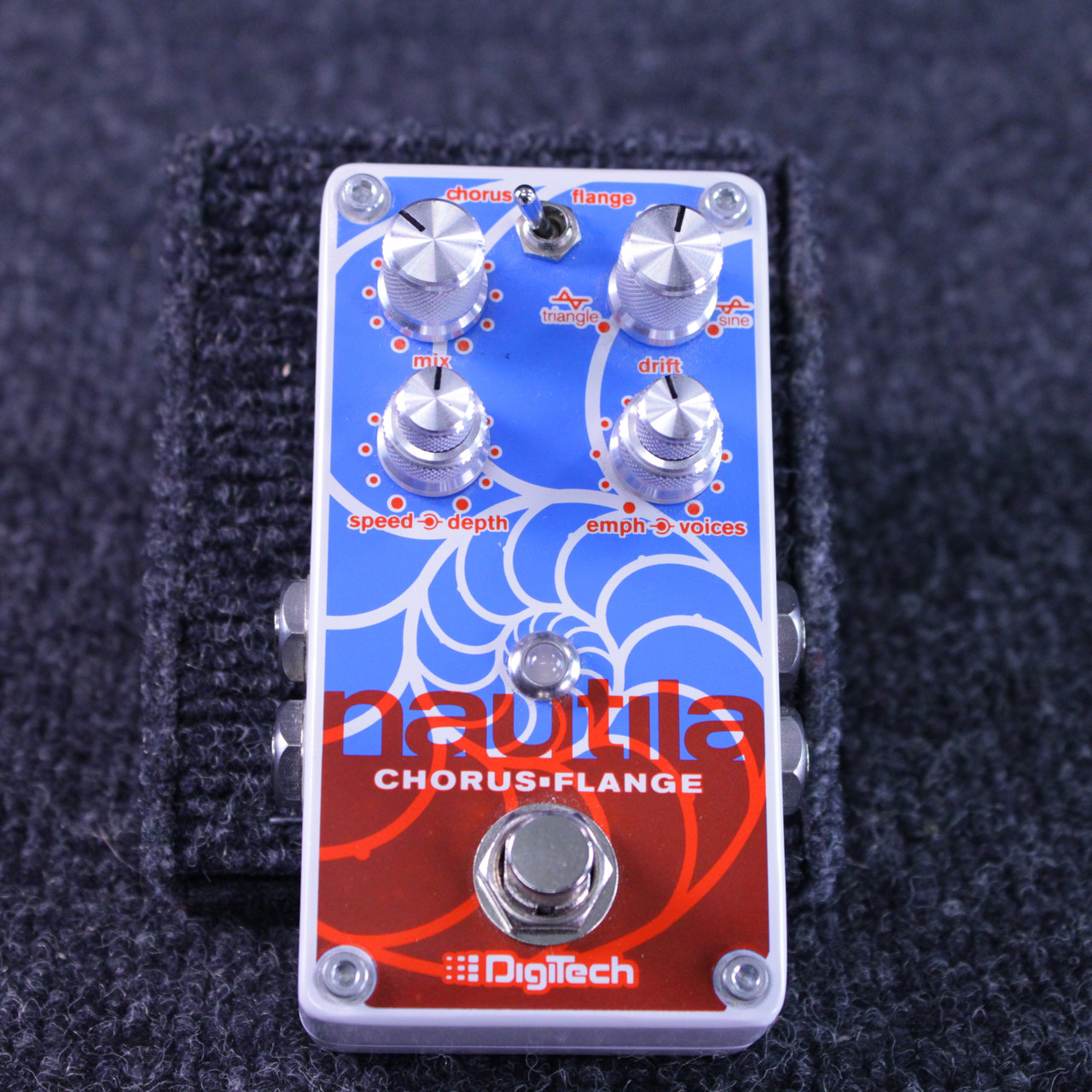 Used Digitech NAUTILA CHORUS/FLANGER PEDAL Chorus Pedal