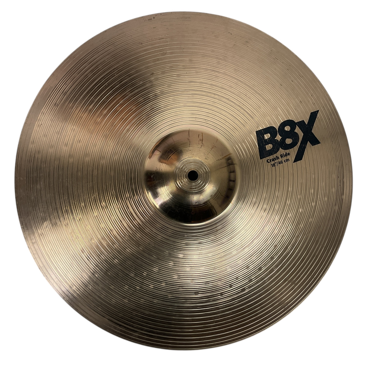 Used Sabian B8X CRASH RIDE 18IN Crash Cymbal 18