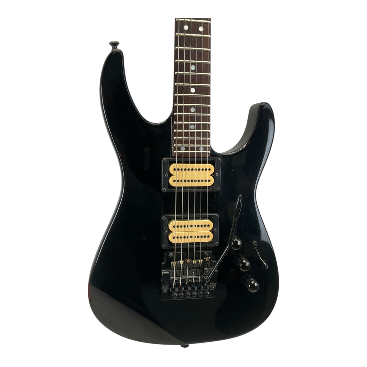 Vintage 1986 Charvel Model 5 Electric Guitar Black 6-String