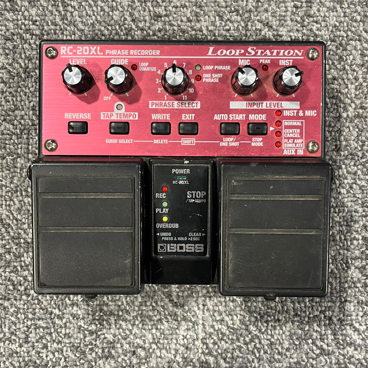 Used BOSS RC-20XL LOOP STATION Looper Pedal