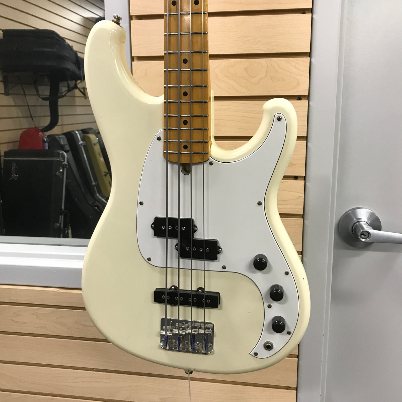 Ibanez ROADSTAR II エレキベース アイボリー Used Ibanez RB650 ROADSTAR II Vintage P Type Bass Guitar White 4