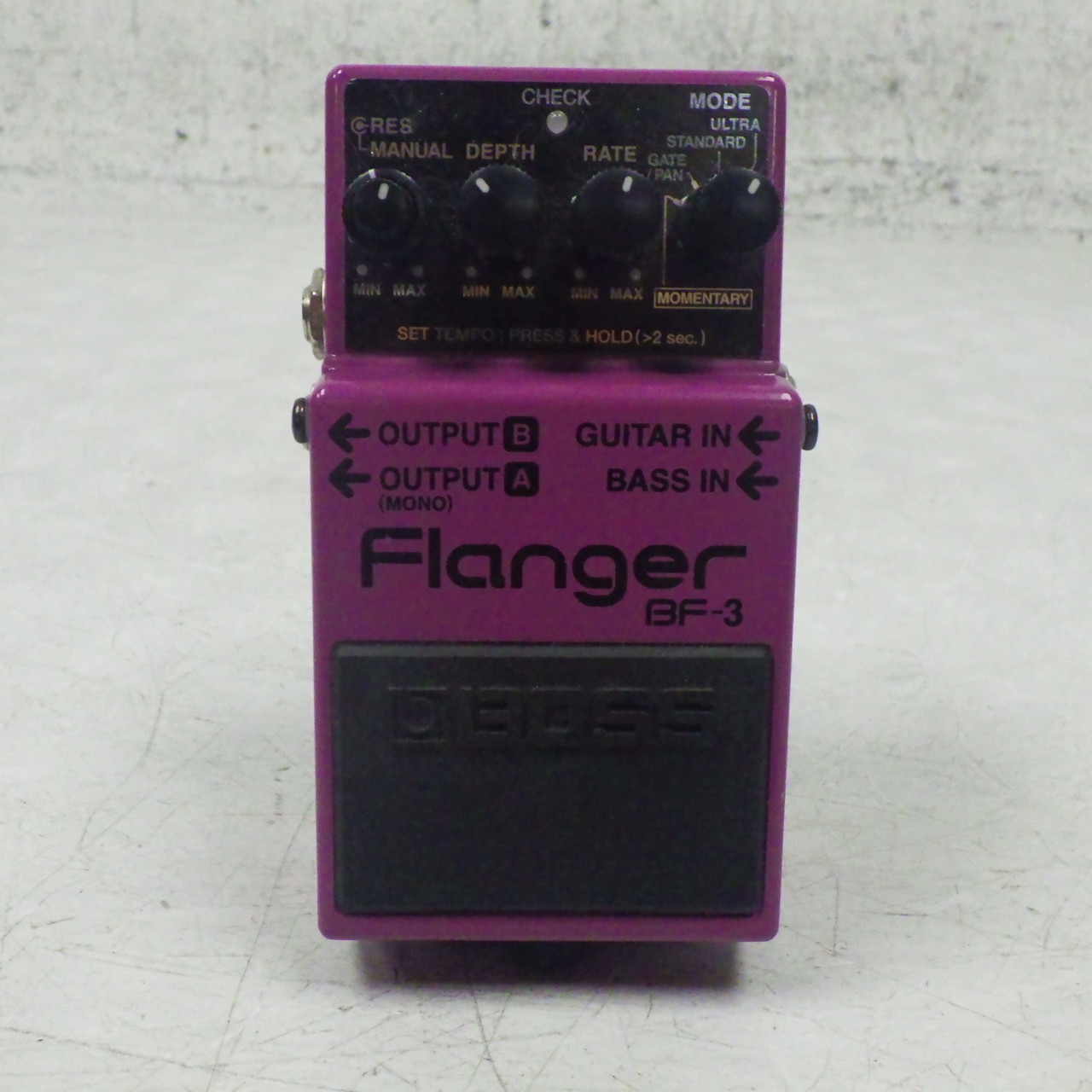 Used Boss BF-3 Flanger Pedal