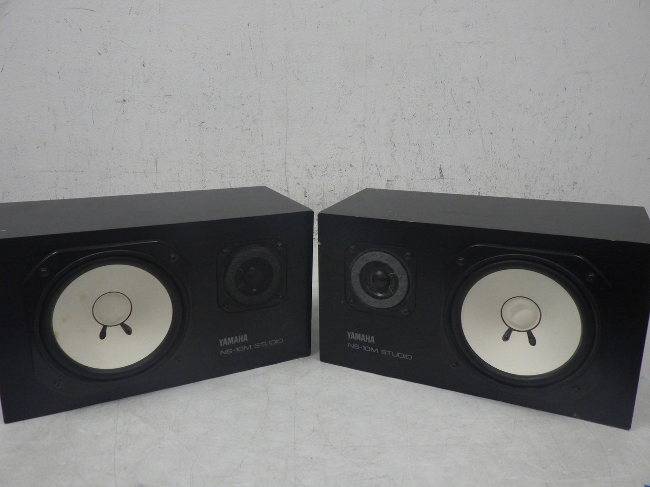 Used Yamaha NS-10M STUDIO MONITOR PAIR Passive Studio Monitor