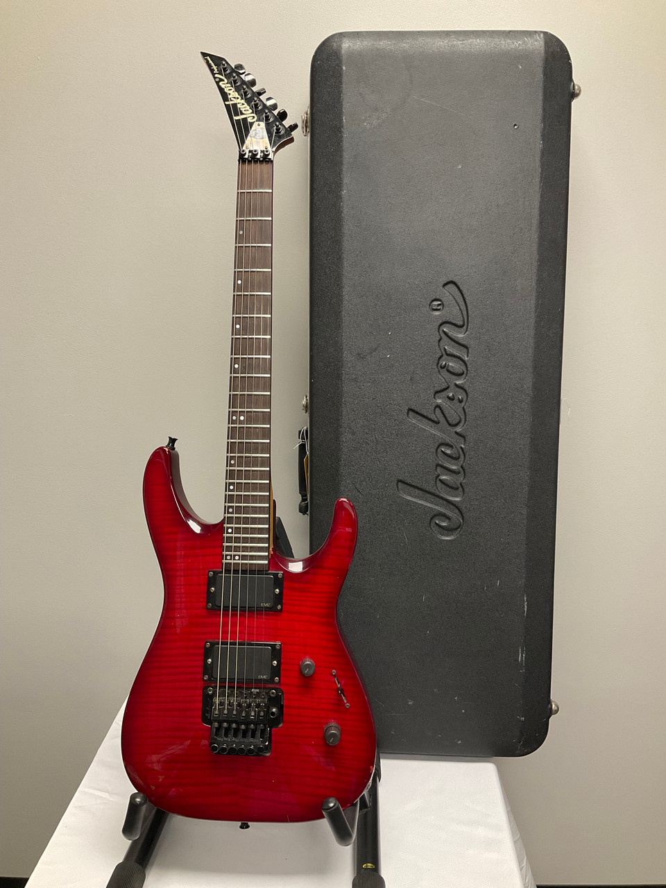 Used Jackson 93 PROFESSIONAL DK2R Super S Electric Guitar Red 6-String