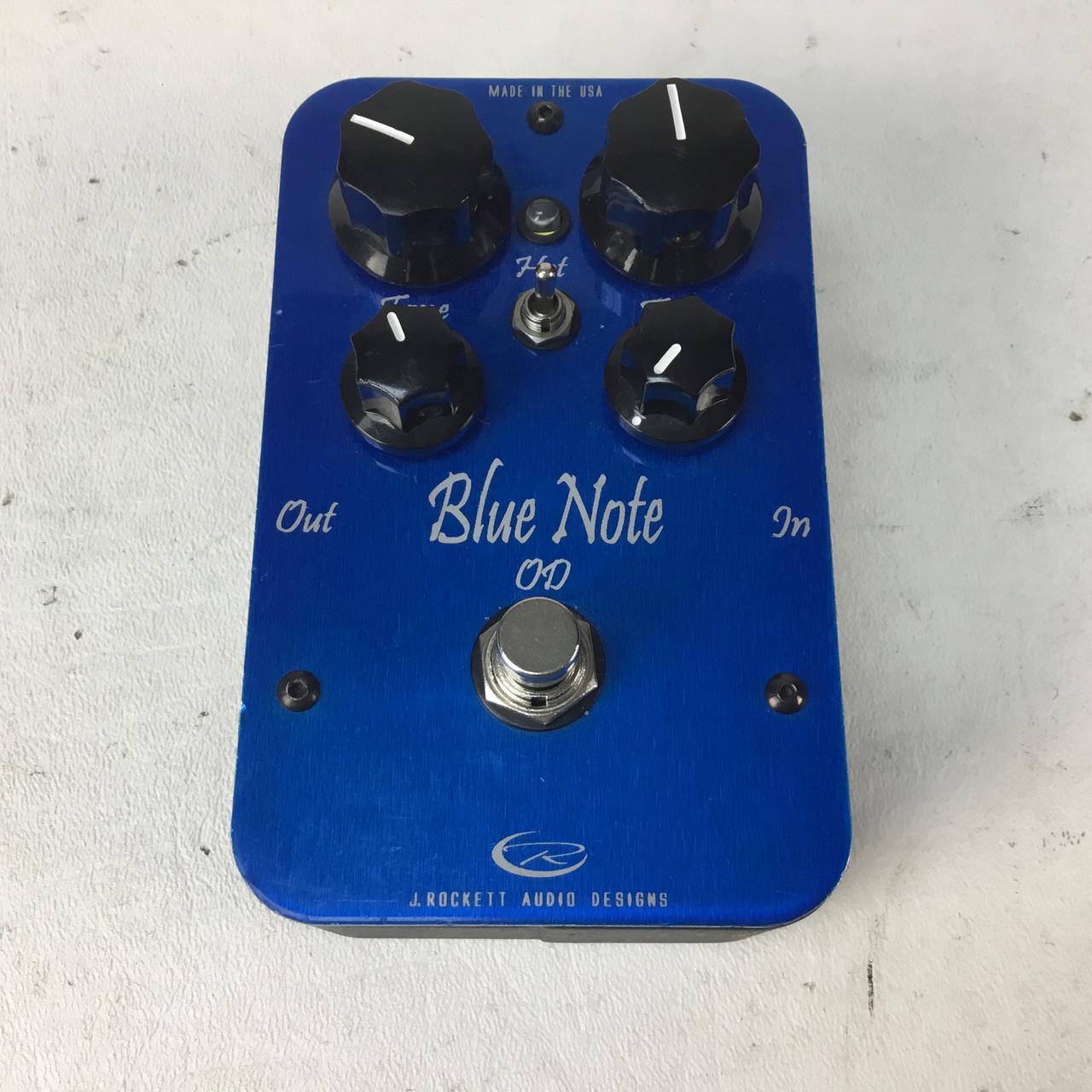 Used J. Rockett Audio Designs BLUE NOTE OD Overdrive Pedal