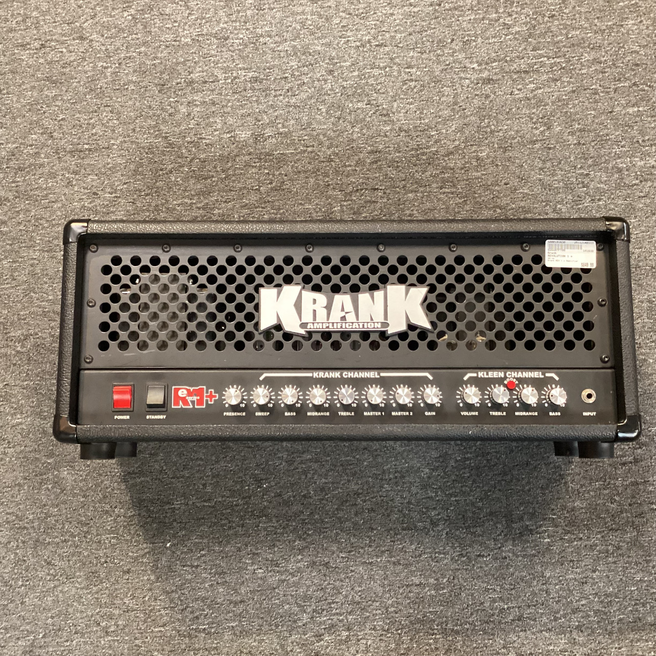Used Krank REVOLUTION 1 + Tube Guitar Amplifier Head