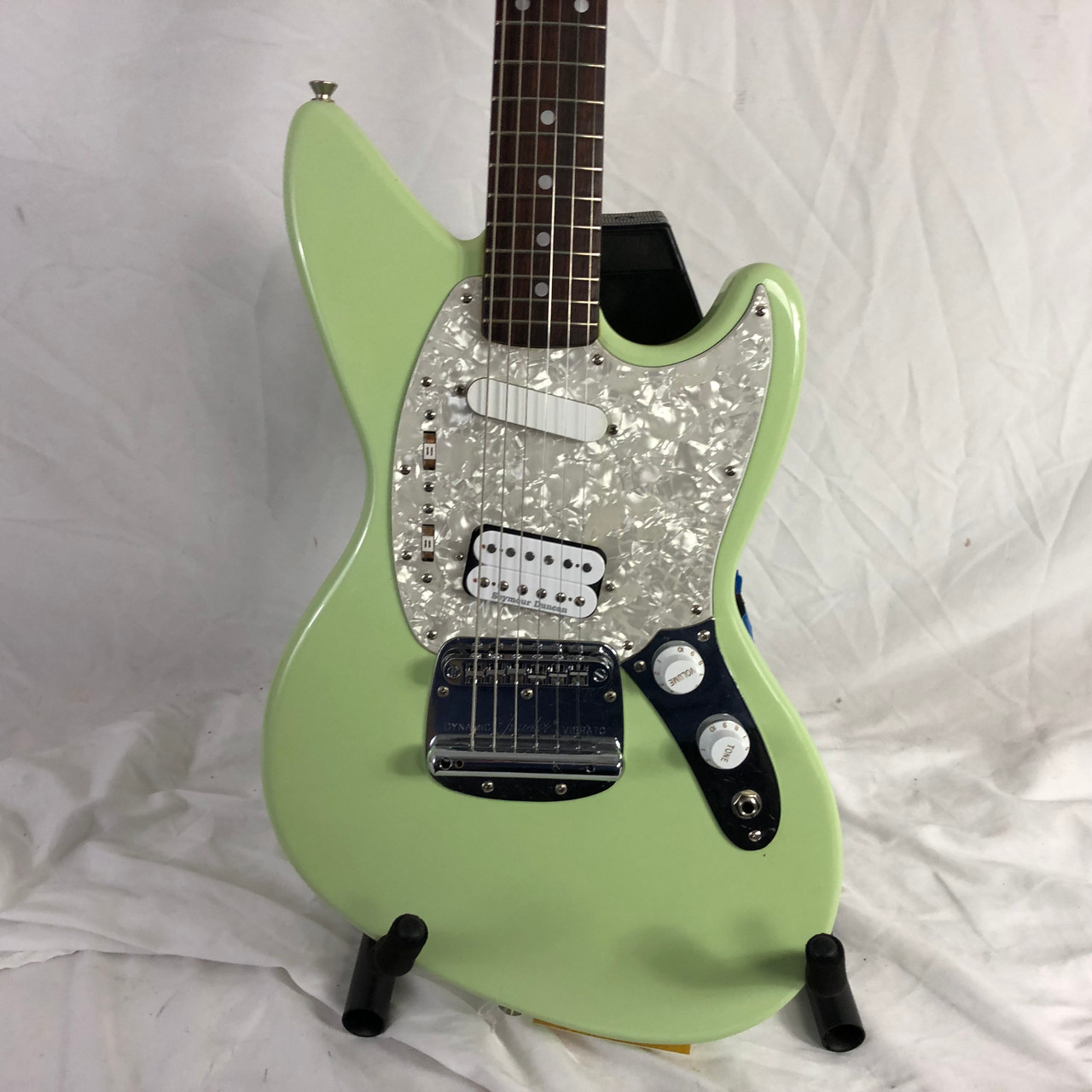 Used Fender JAG STANG Vintage Electric Guitar Blue 6-String