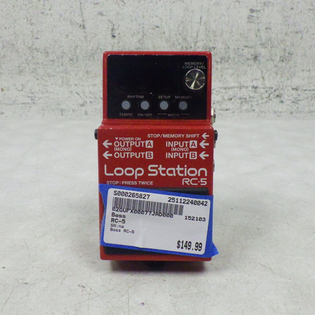 Used Boss RC-5 Guitar Effects Pedal