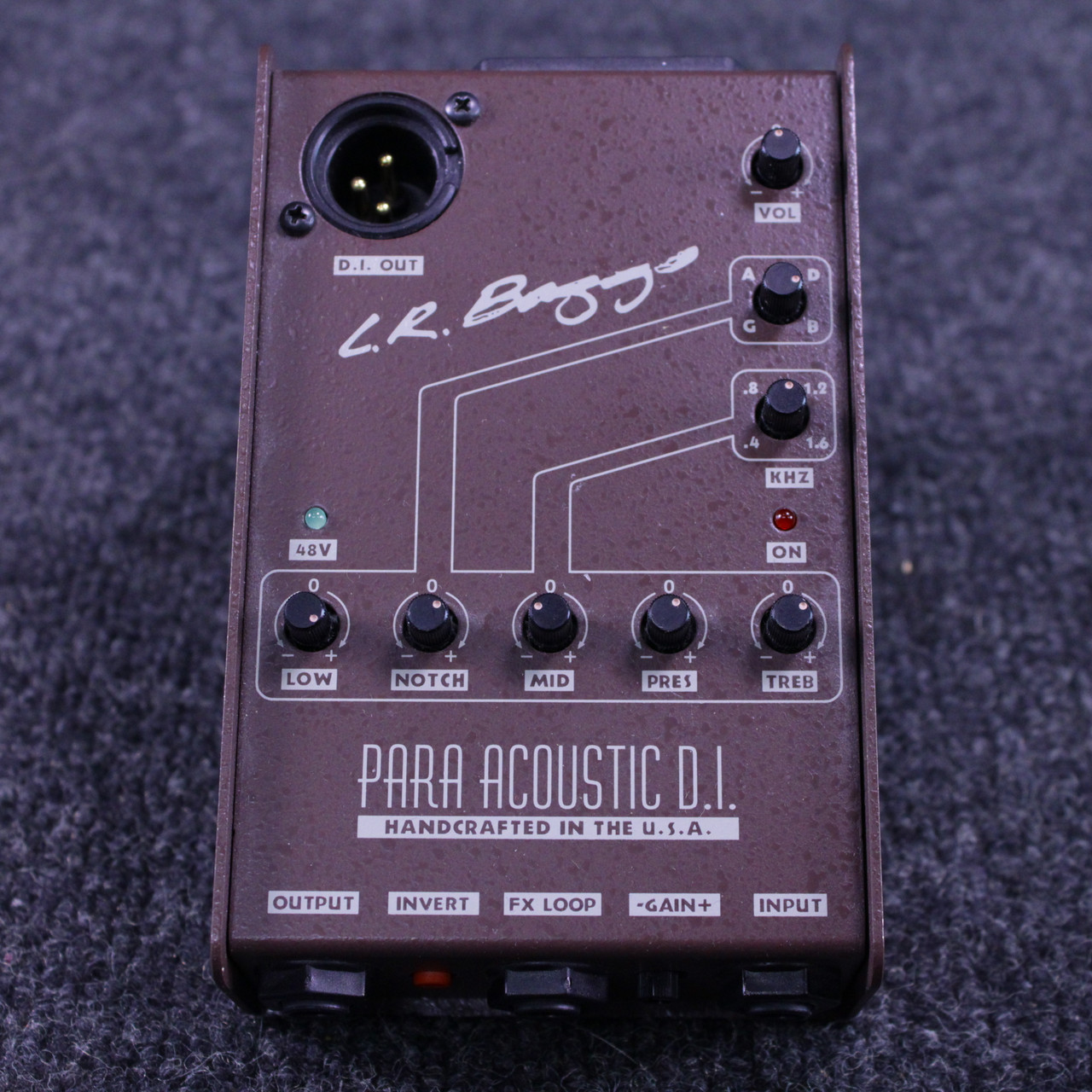 L.R.BAGGS Para Acoustic D.I.アコギダイレクトボックス 【公式通販】