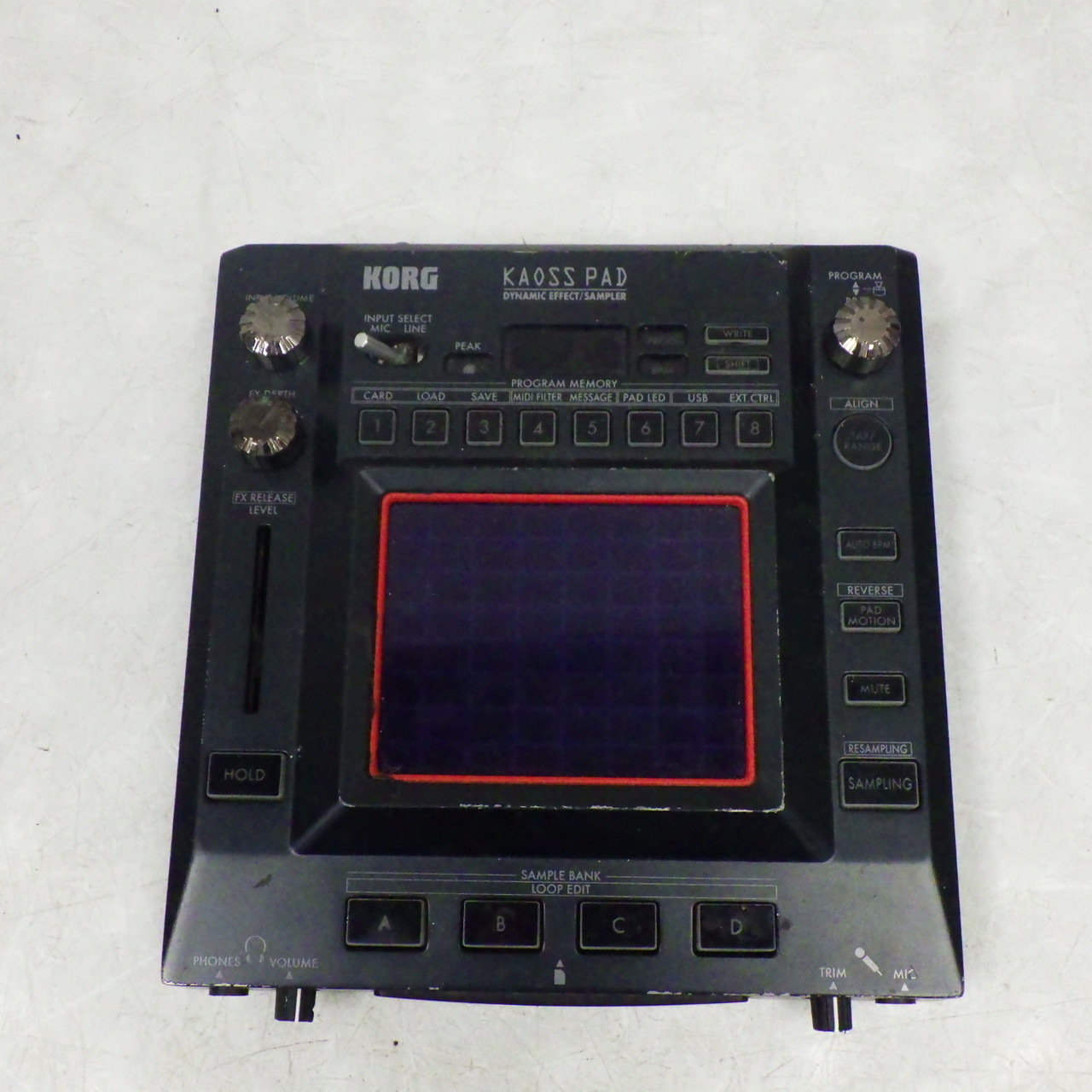Used Korg KAOSS PAD Pad Controller Pad