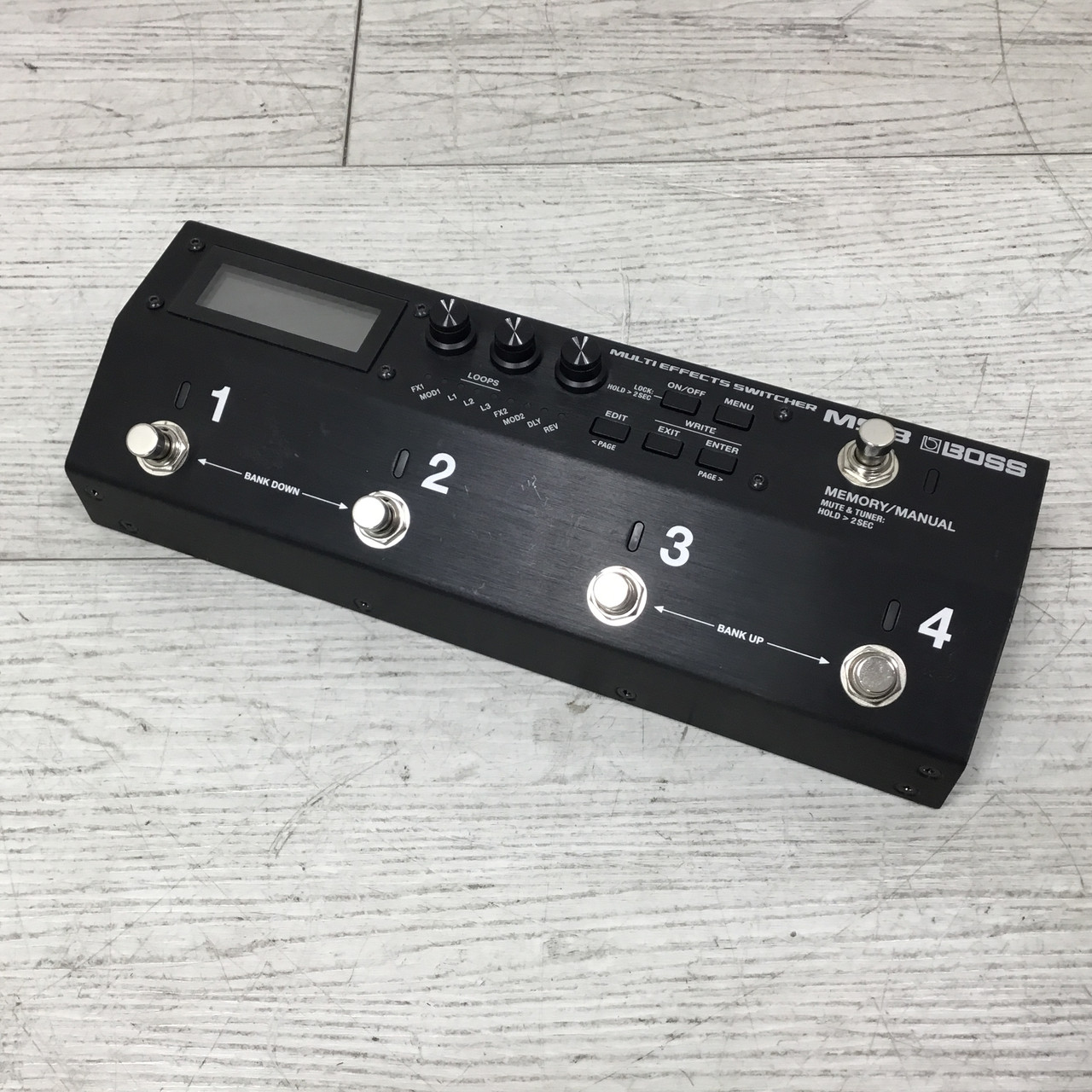 ギター BOSS MS-3 USED Used Boss MS-3 MULTI EFFECTS SWITCHER Floorboard Effect