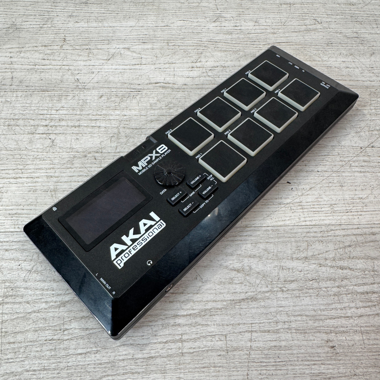 Used Akai MPX8 SD Sample Pad Controller