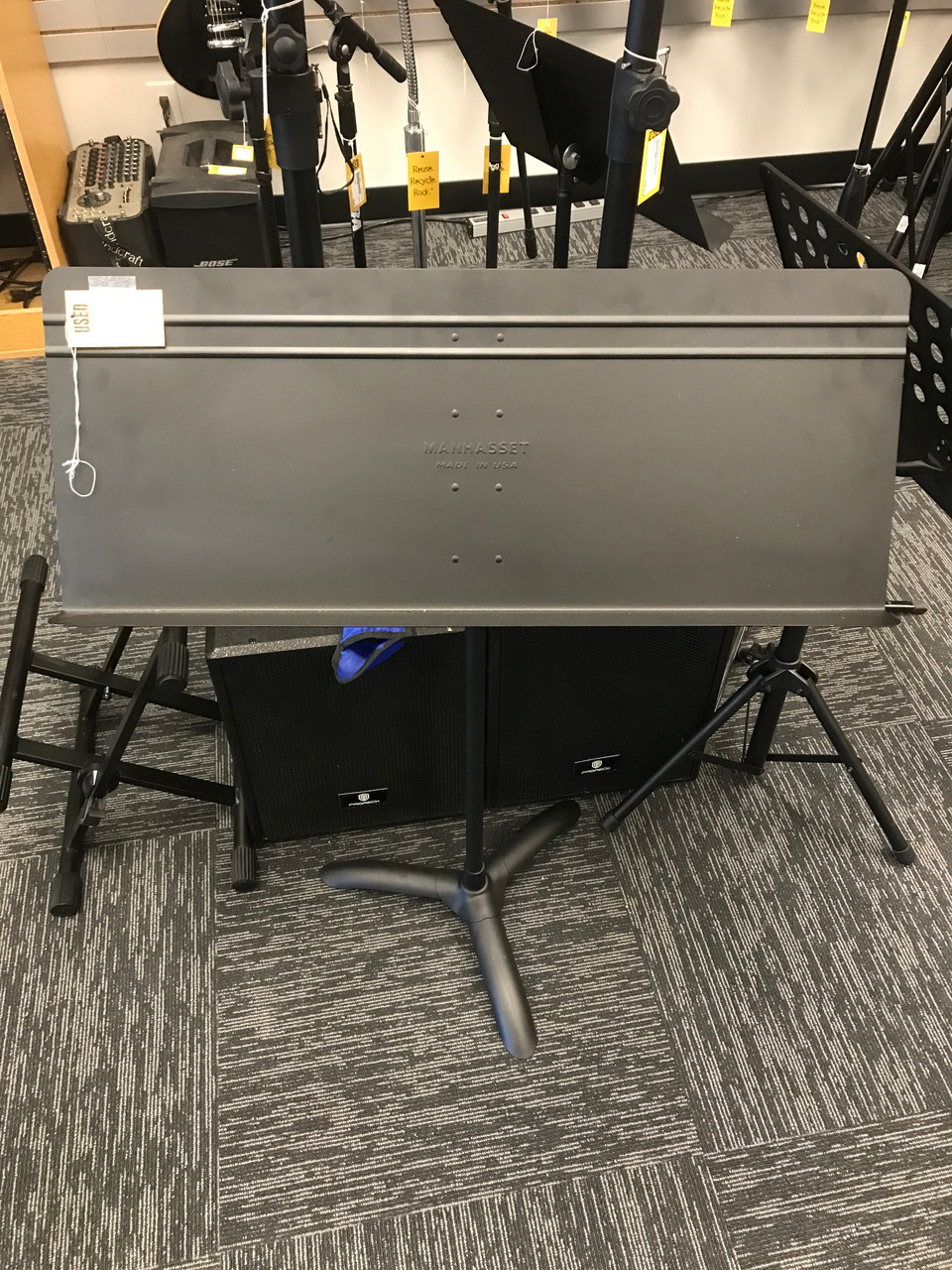 Used Manhasset MUSIC STAND Band Instrument Stand