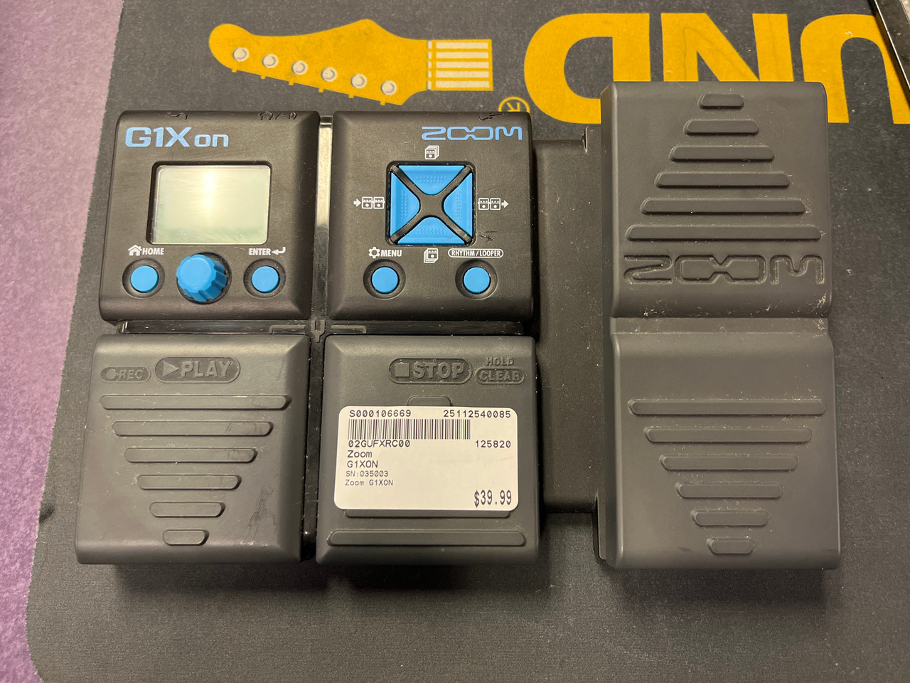 Used Zoom G1XON Multi-FX Pedal