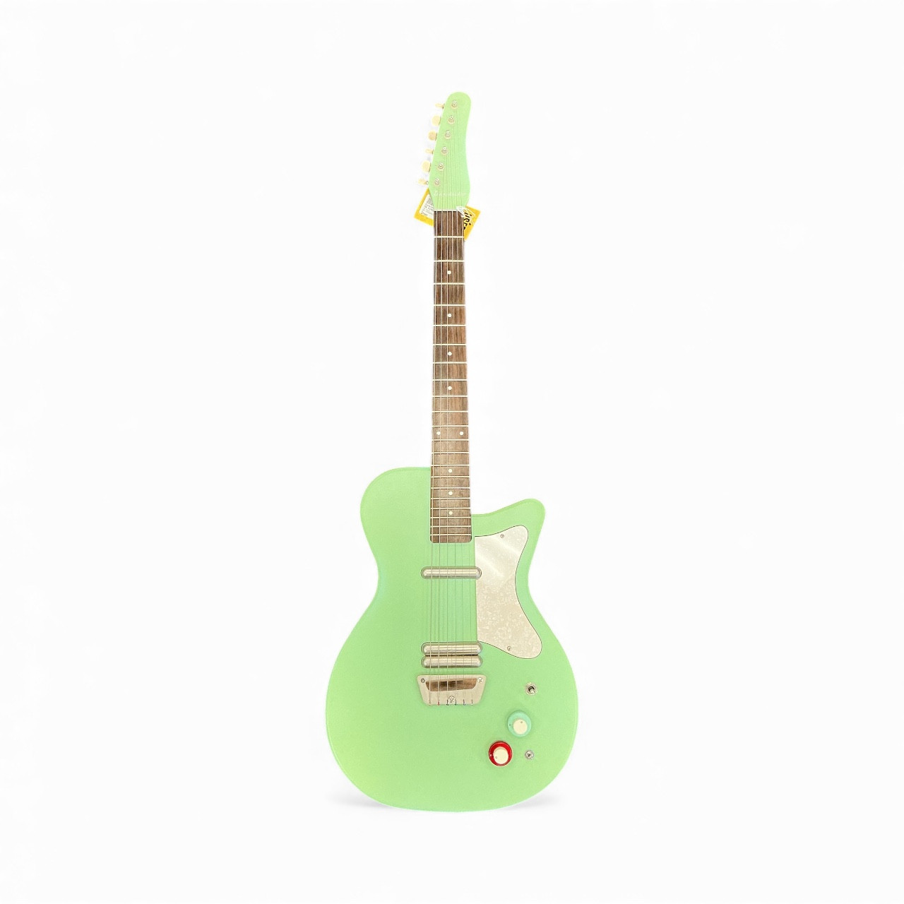 Used Danelectro 56 SINGLE CUTAWAY S Type Electric Guitar Green 6