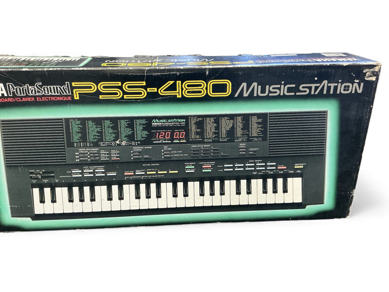 Used Yamaha PSS-480 NO AC 49-Key Synthesizer 49-Key