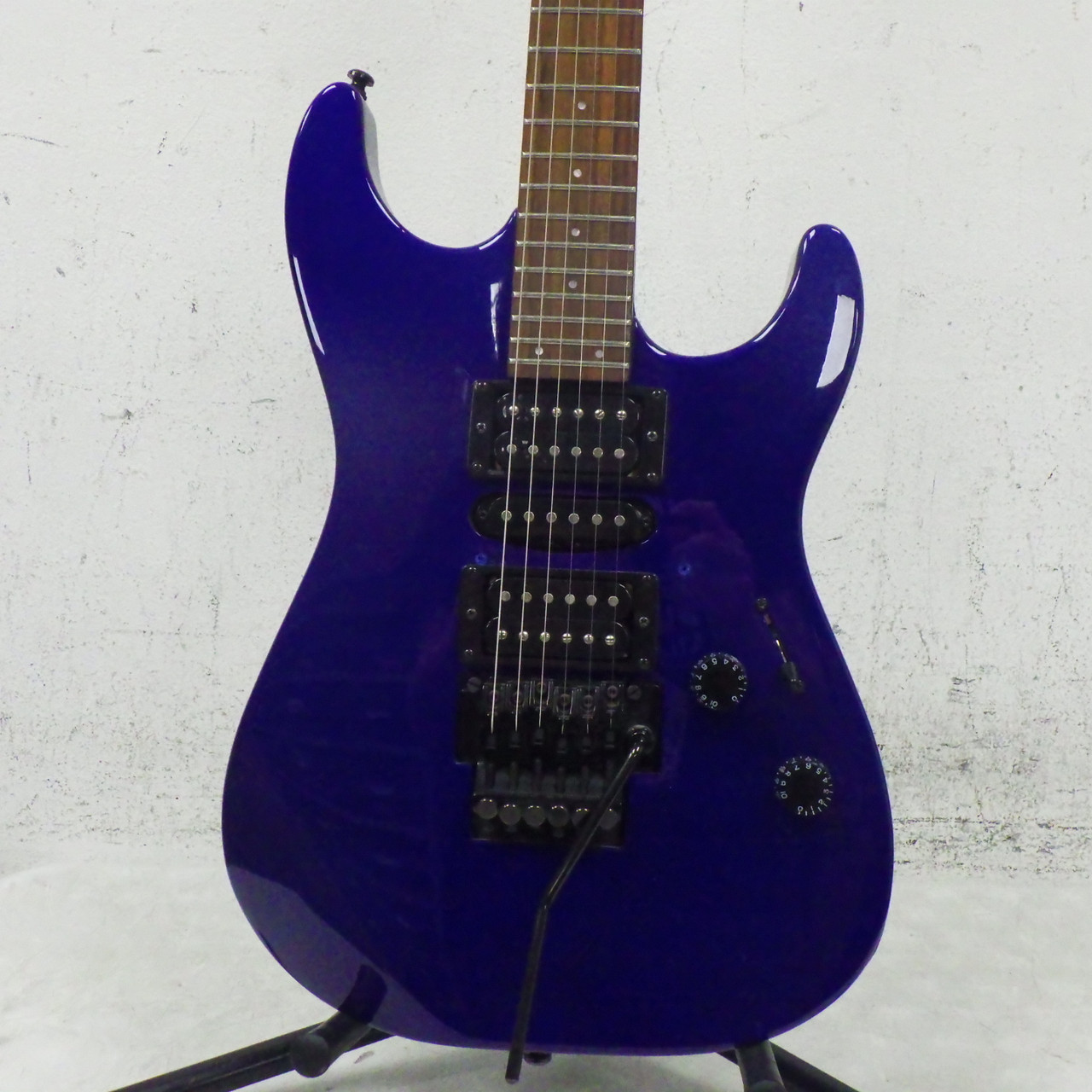 Used Squier STAGEMASTER S Type Electric Guitar Blue 6-String