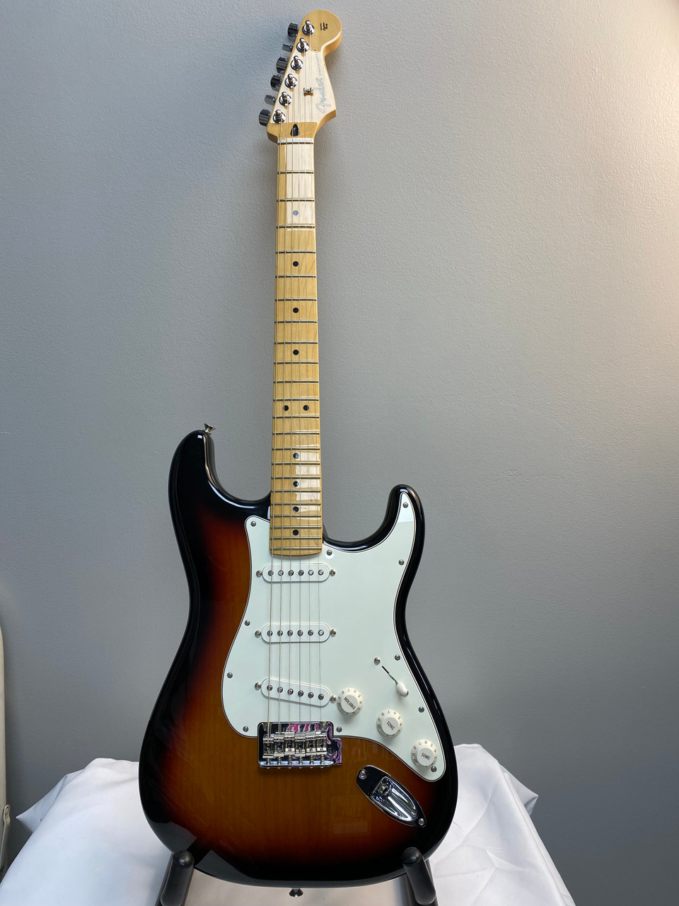 Used Fender MEXICAN STRAT S Type Electric Guitar Sunburst 6-String