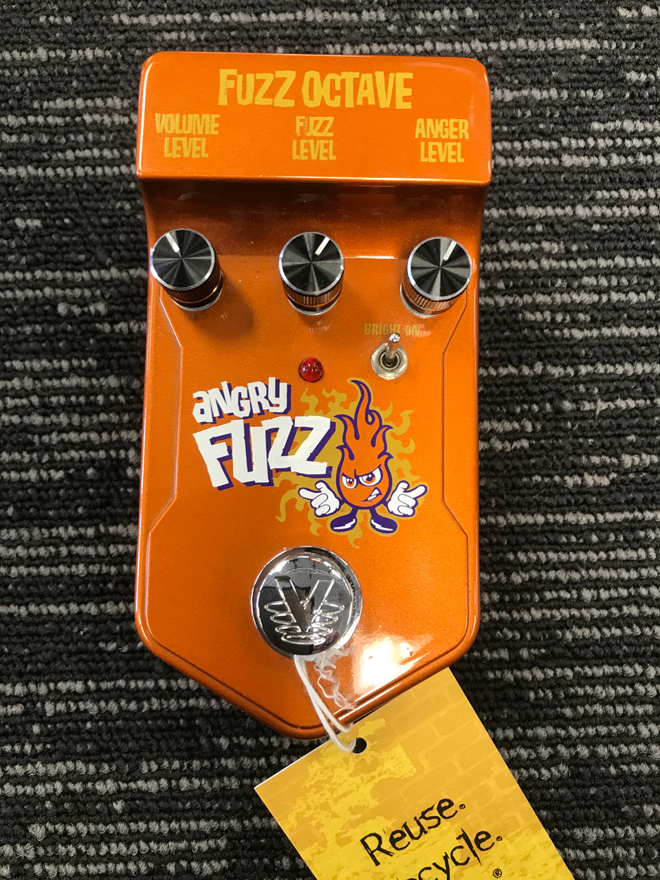 Used Visual Sound ANGRY FUZZ Fuzz Pedal