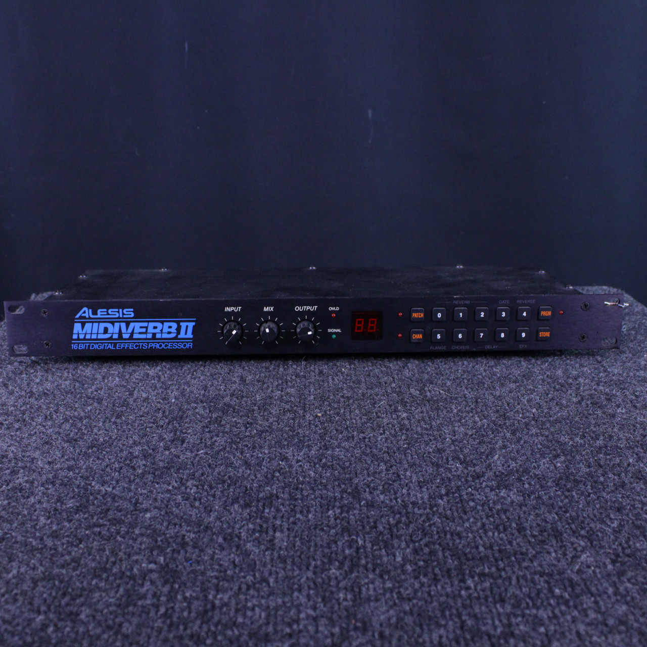 Used Alesis MIDIVERB II Pro Sound Effects Unit
