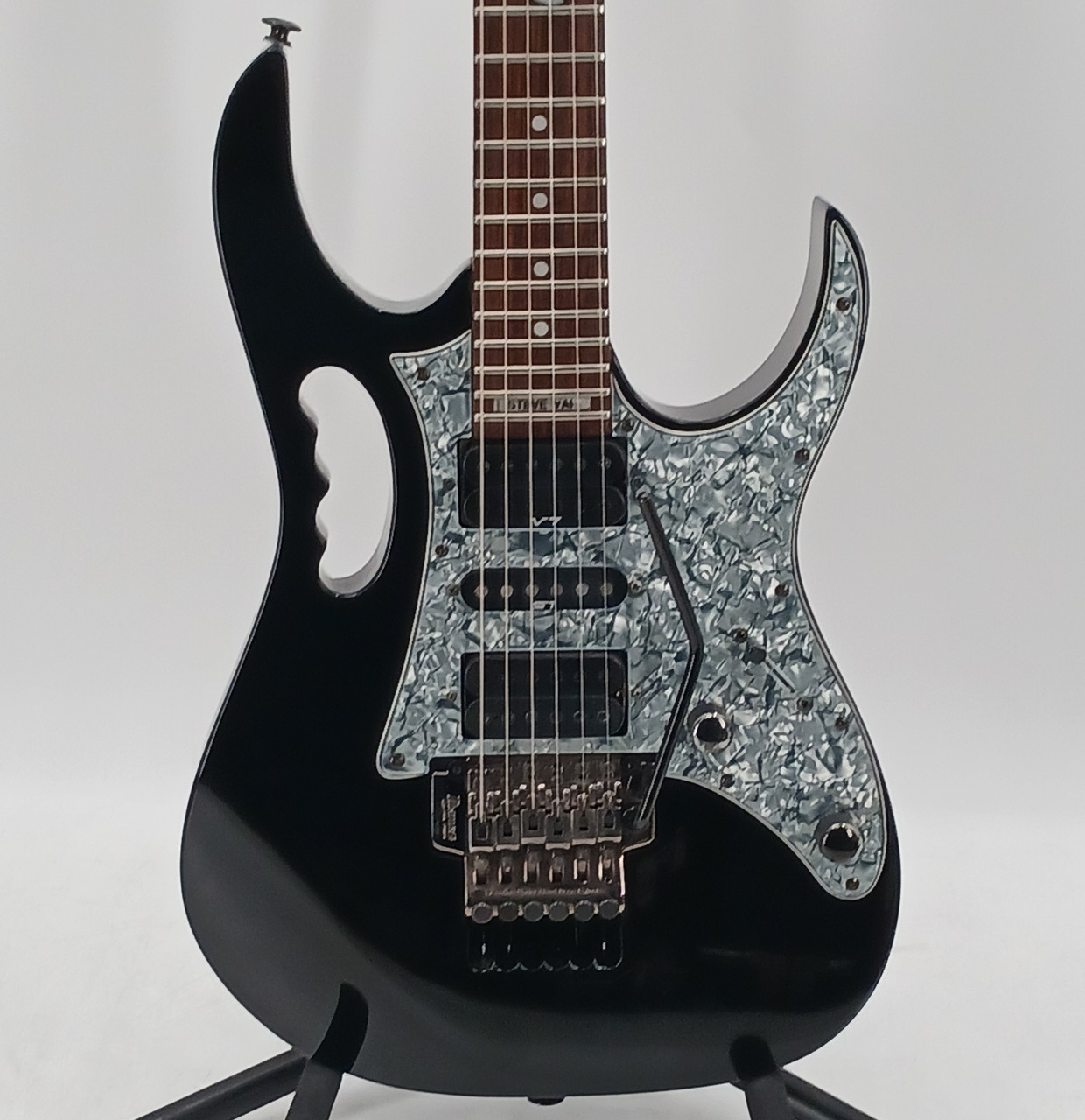 Used Ibanez JEM 555 BK KOREAN Super S Electric Guitar Black 6-String