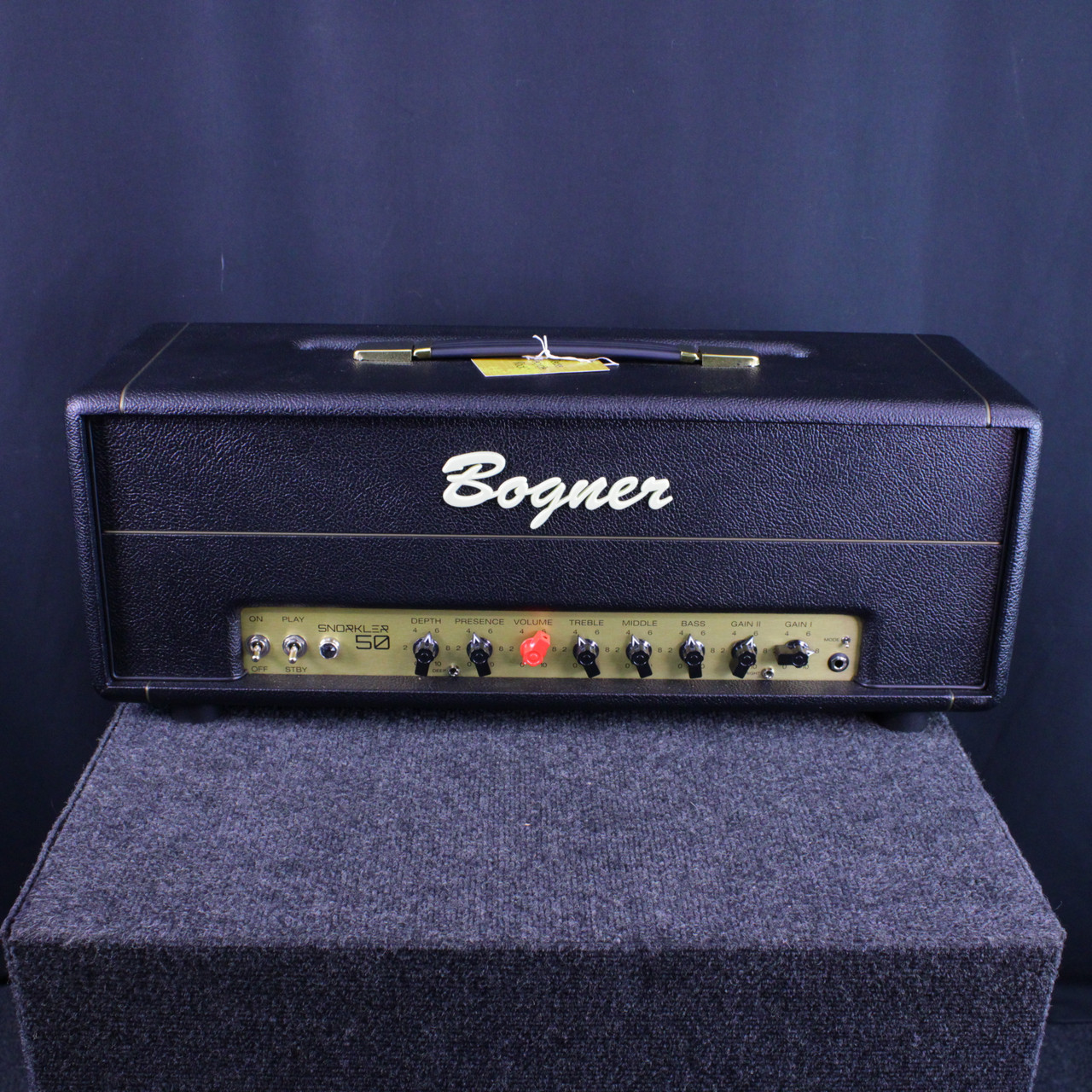 Used Bogner SNORKLER 50 TUBE HEAD MINT Tube Guitar Amplifier Head