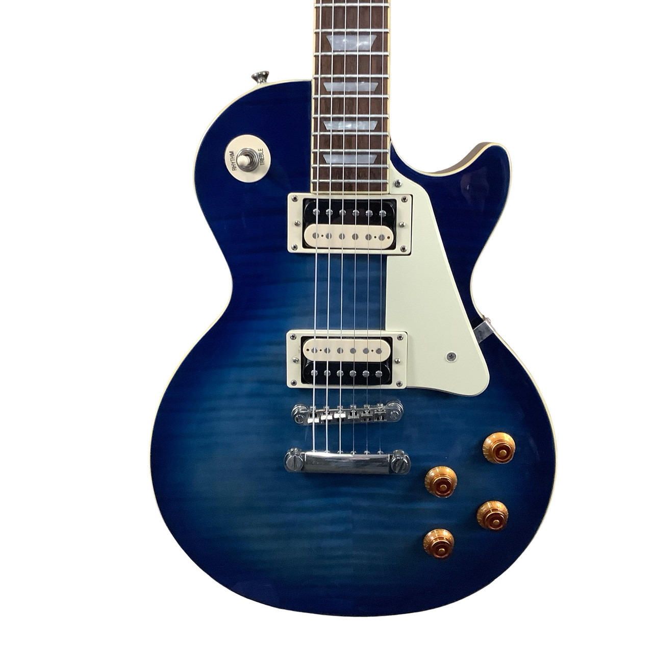 Used Epiphone LES PAUL STANDARD PRO Electric Guitar Blue 6-String