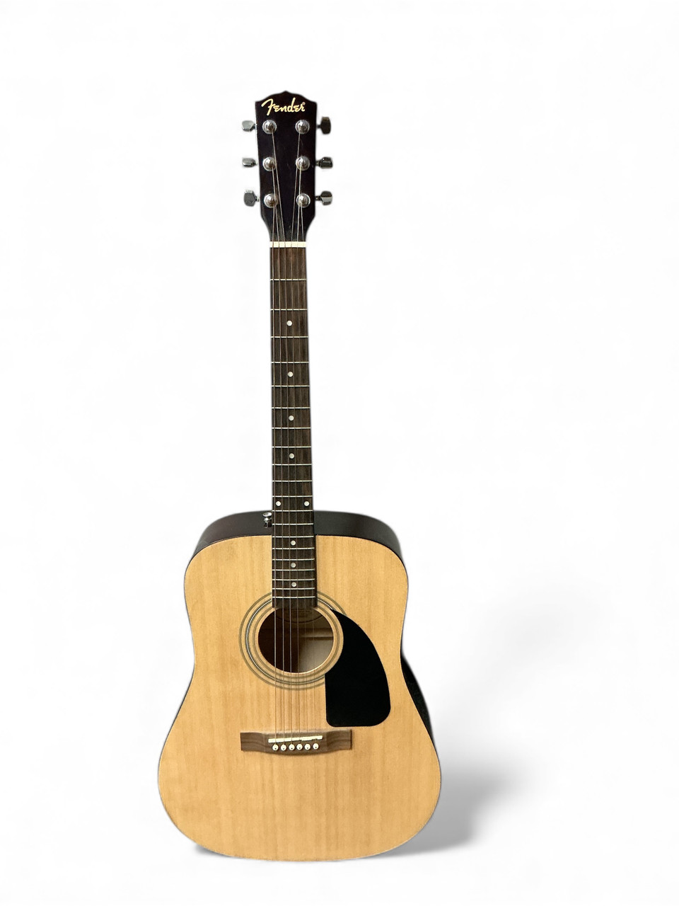 Used Fender FA-100 Solid Top Acoustic Guitar Natural