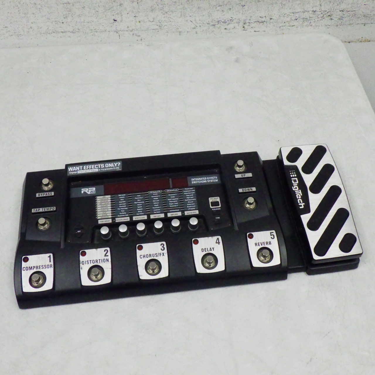 Used Digitech RP500 MULTI EFFECT Multi-FX Pedal