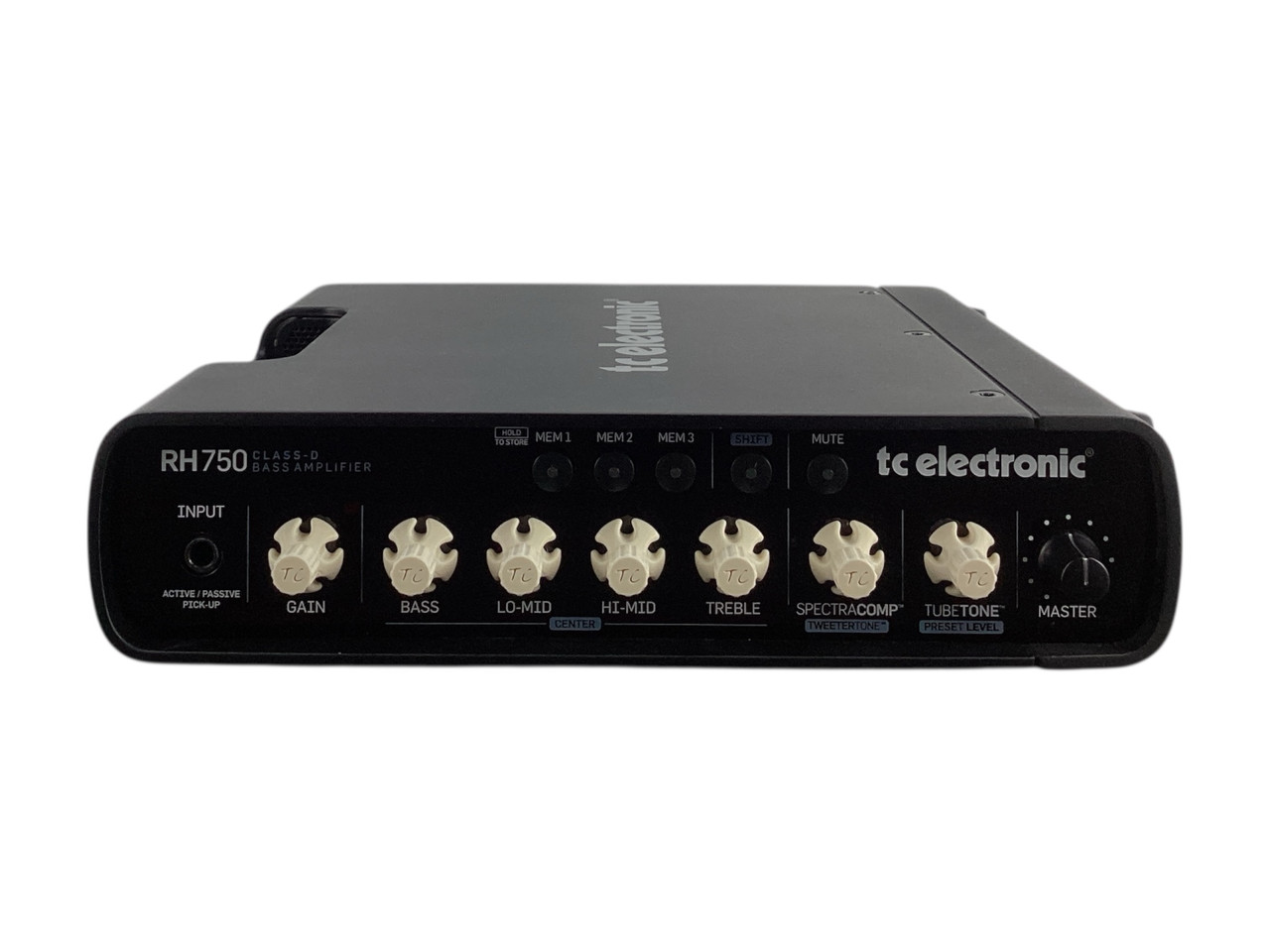 Used TC Electronic RH750 BASS HEAD W/BAG+FTSW Bass Amplifier Head