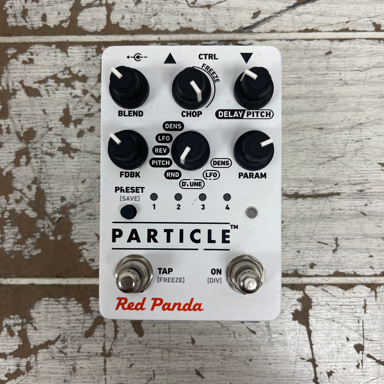 Used Red Panda PARTICLE GRANULAR DELAY / PITCH SHIFT Multi-FX Pedal