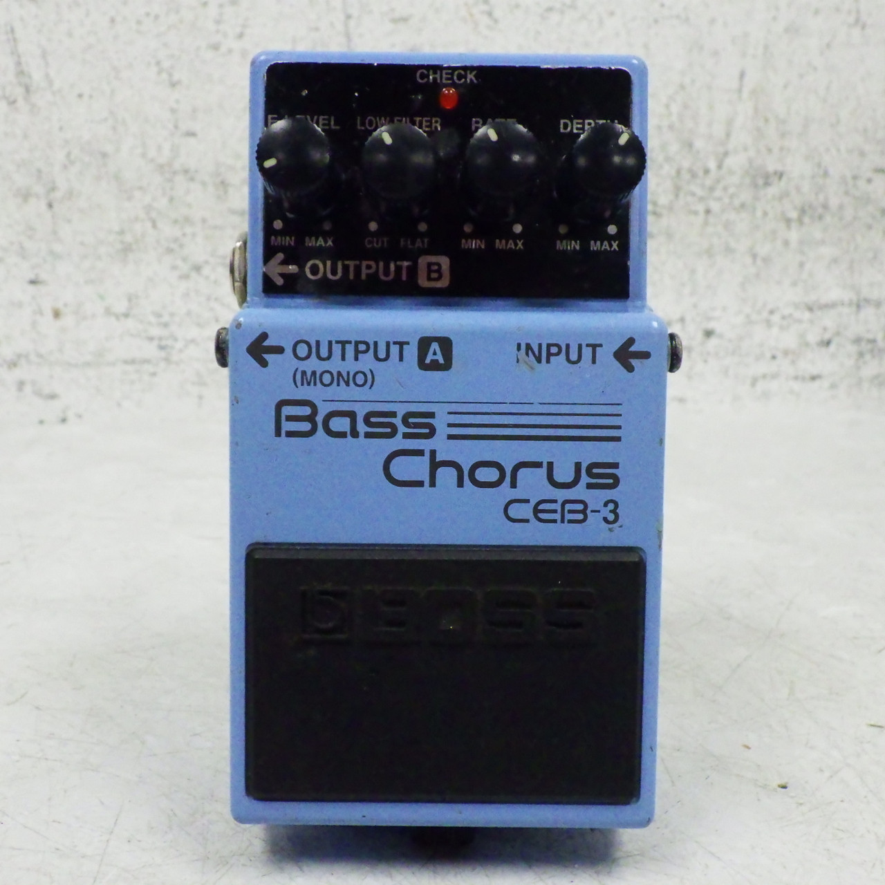Used Boss CEB-3 BASS CHORUS Chorus Pedal