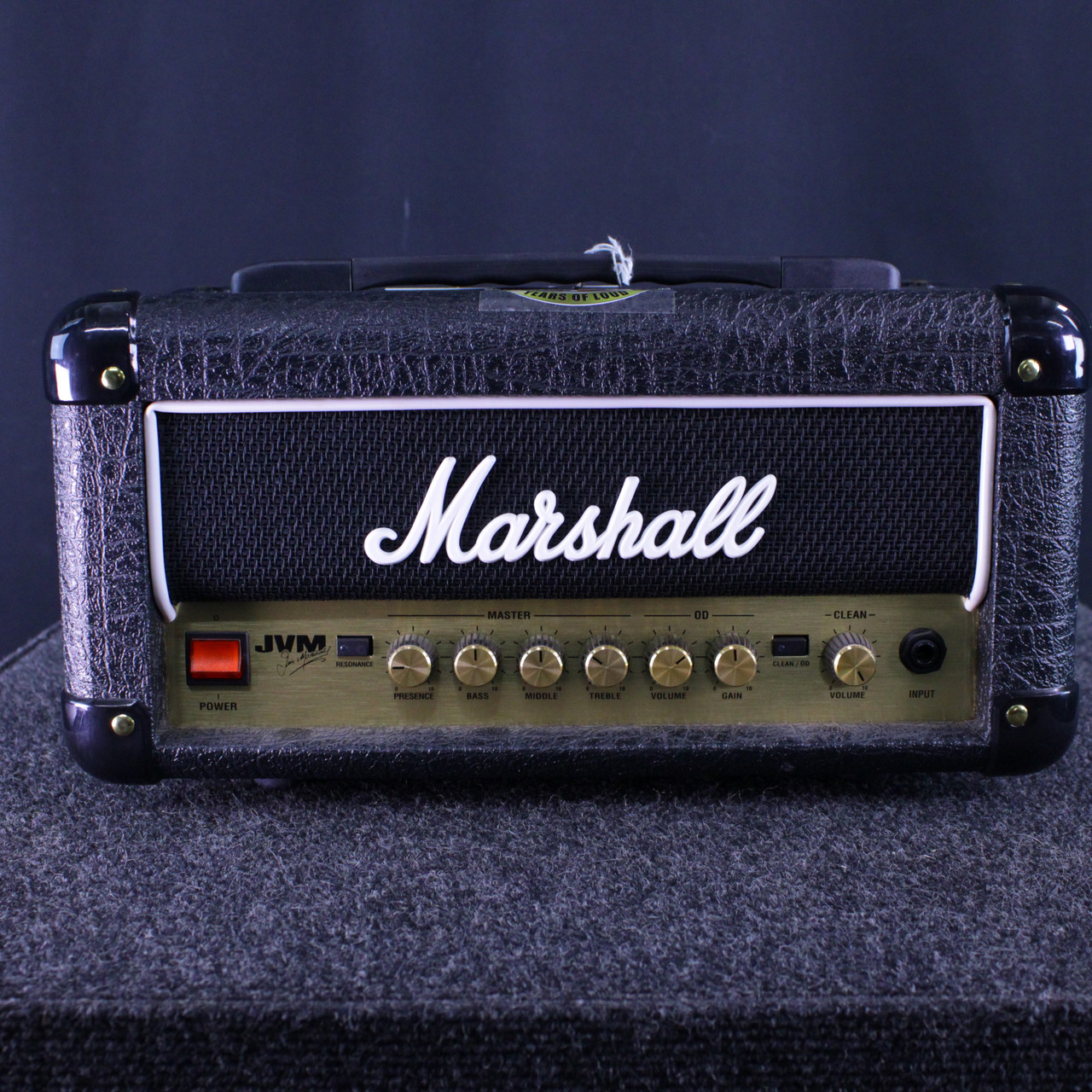 Used Marshall JVM1H 50TH ANNIVERSARY TUBE HEAD Amplifier