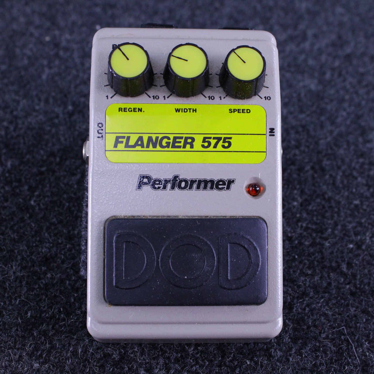 Used DOD 575 PERFORMER FLANGER 80S W/BOX Flanger Pedal