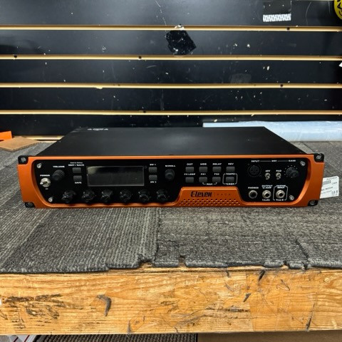 Used Avid ELEVEN RACK PROCESSOR Solid State Rackmount Amplifier Head