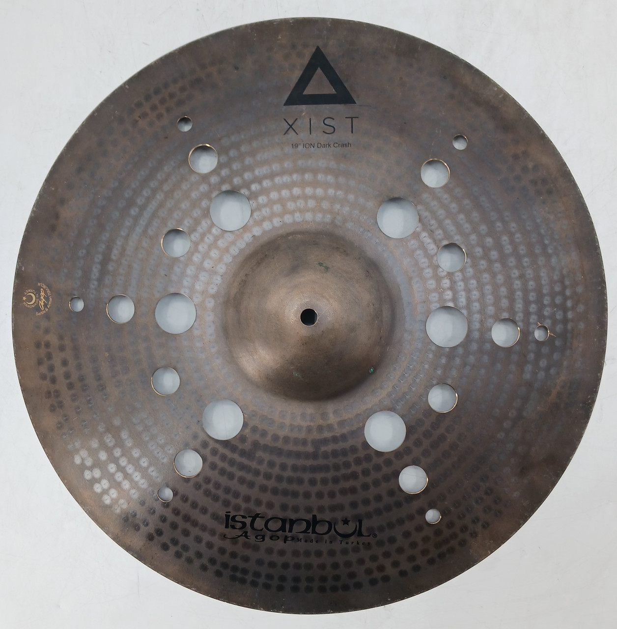 Used Istanbul AGOP 19 IN XIST ION DARK CRASH Crash Cymbal 19