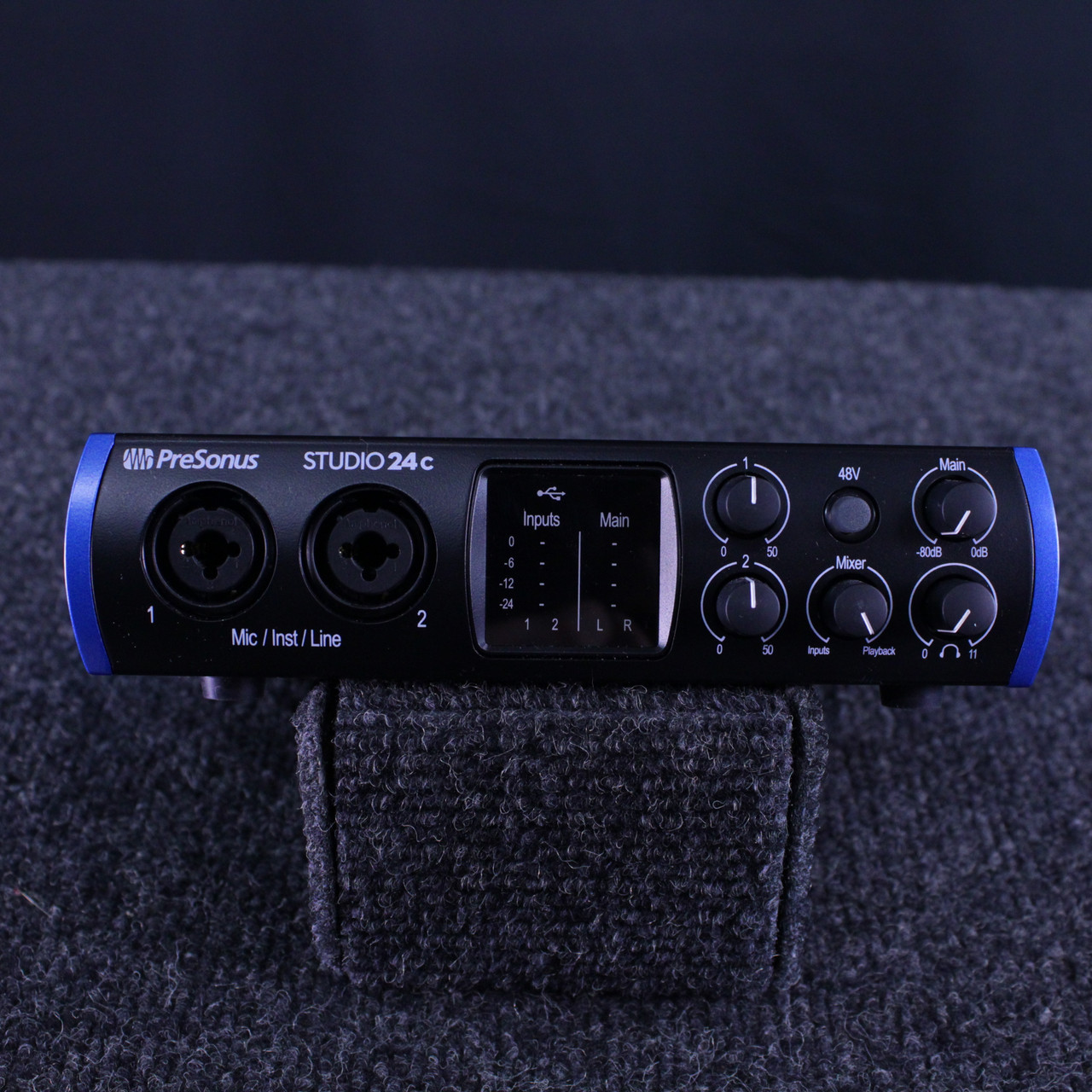 Used Presonus STUDIO 24C AUDIO INTERFACE Computer Interface 2 A/D