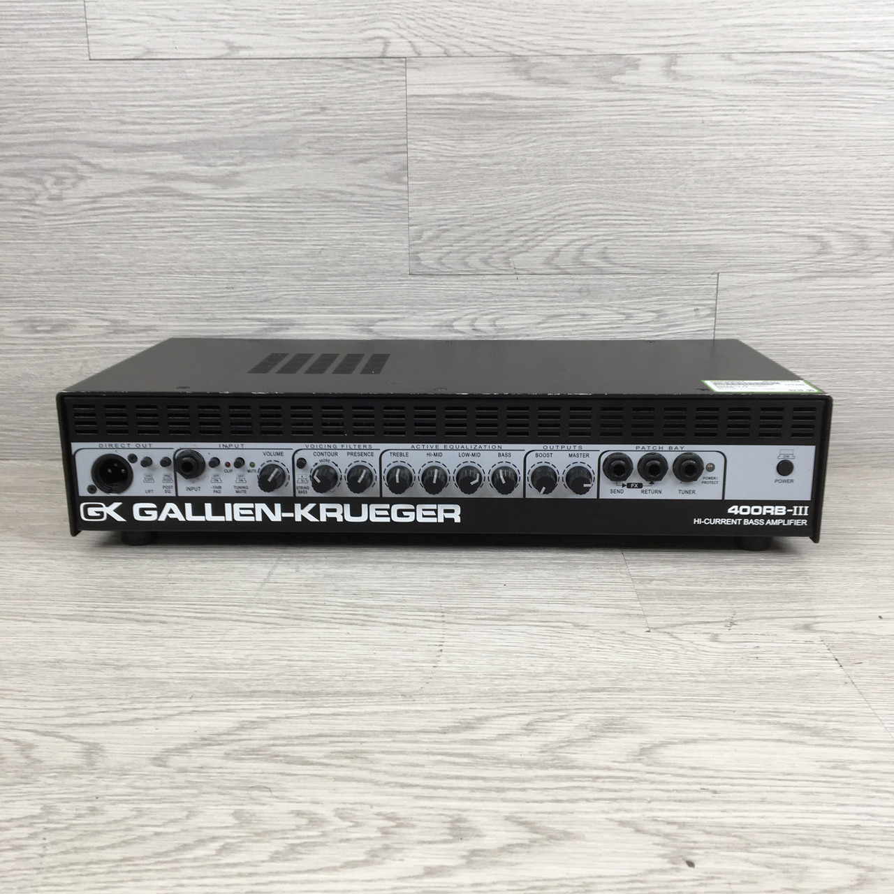 Used Gallien Krueger 400RB-III Bass Amplifier Head