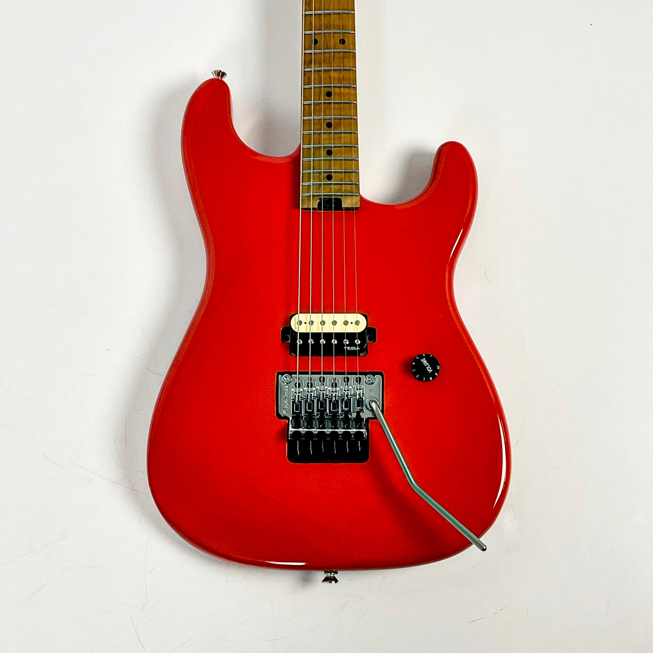 Used Harley Benton ST-80FR Electric Guitar Red 6-String