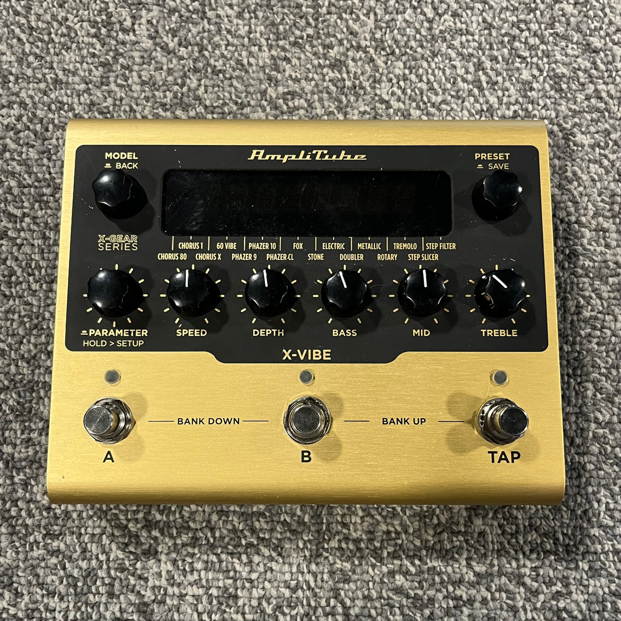 Used IK MULTIMEDIA AMPLITUBE X-VIBE Guitar Modulation Pedal