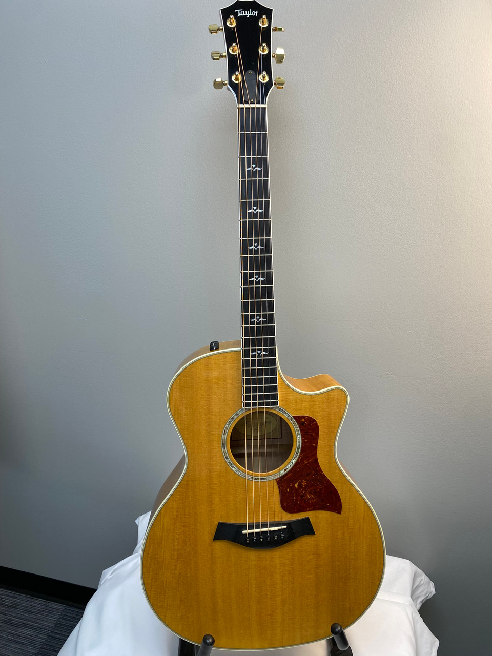 Used Taylor 614CE Solid Top Acoustic Guitar Wood