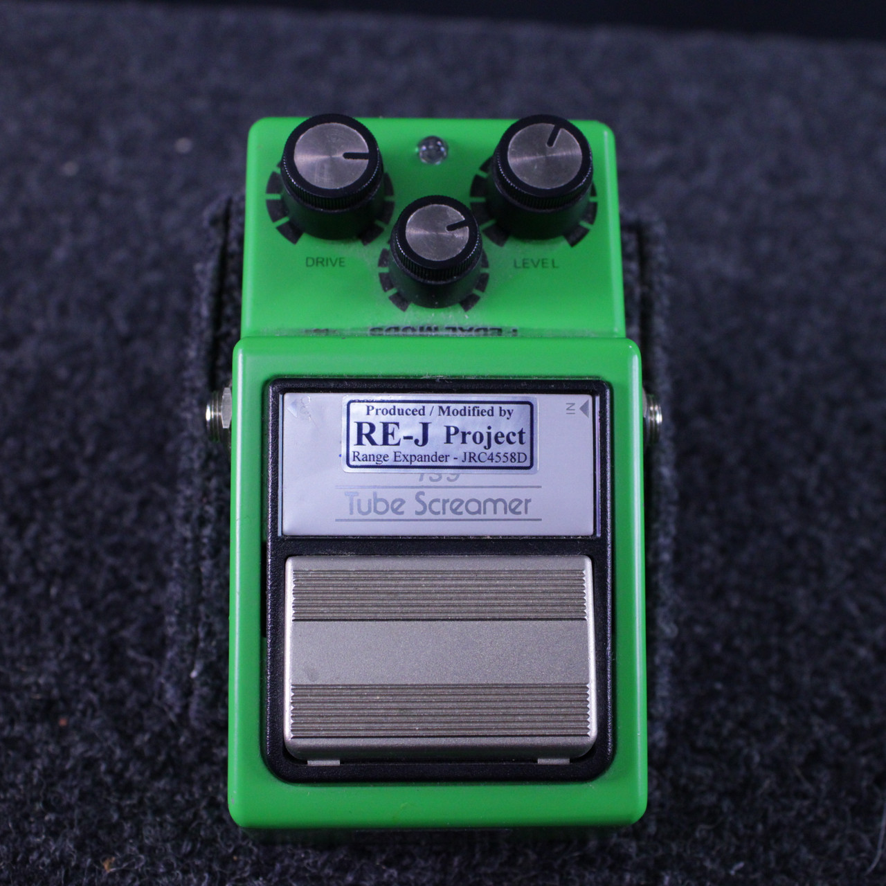Ibanez TS9 RE-J Analogman Silver MOD Man TS-9 Overdrive Mod Pedal