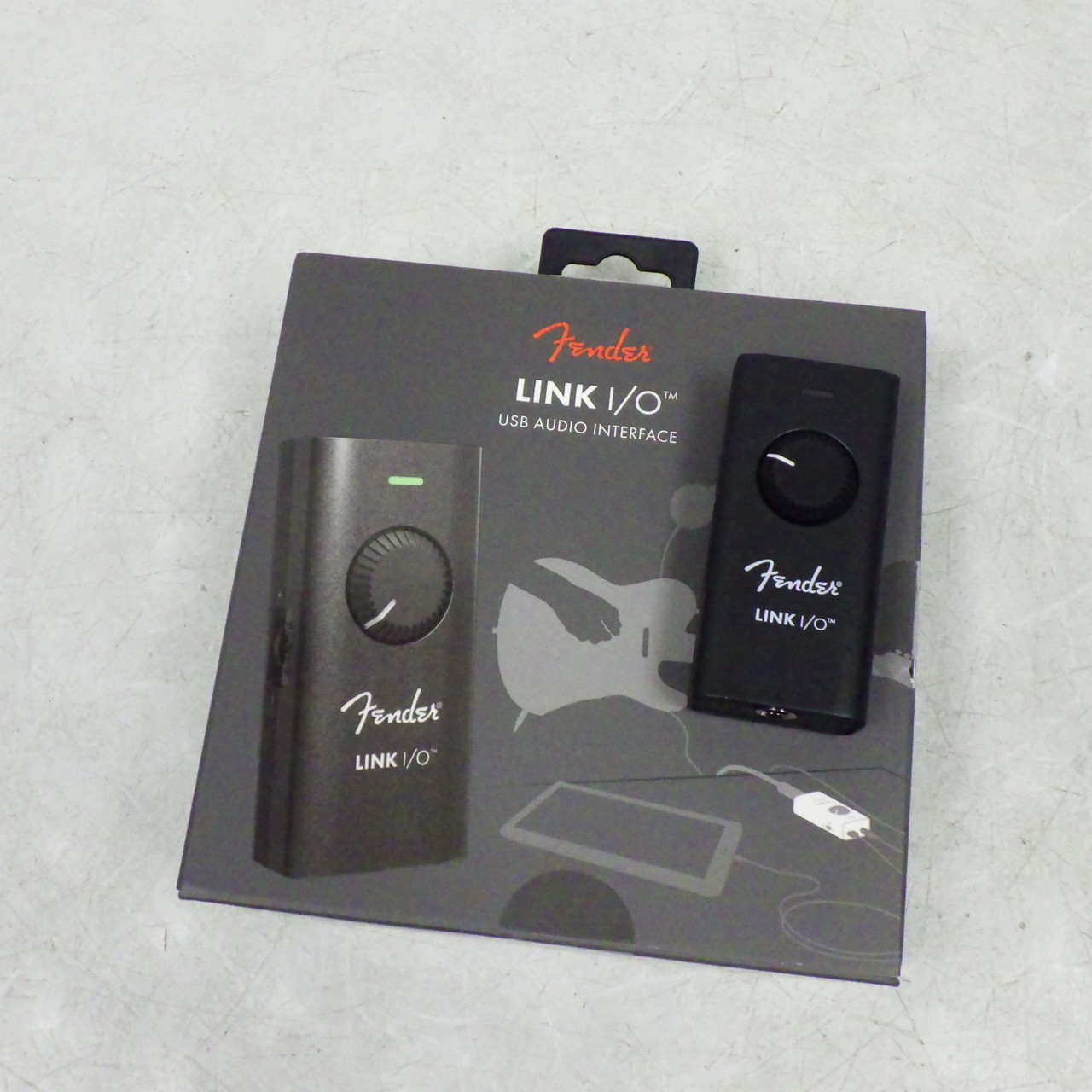 Used Fender LINK I/O Computer Interface 1 A/D Recording Inputs