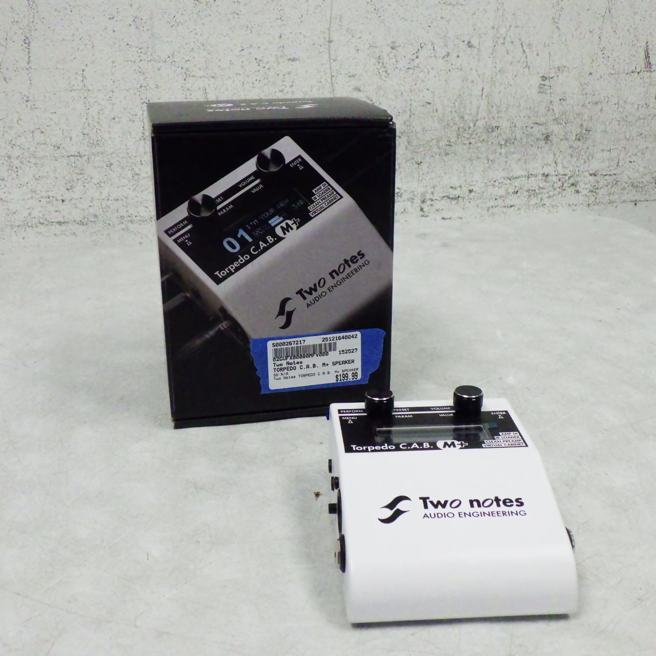 Used Two Notes TORPEDO C.A.B. M+ SPEAKER SIMULATOR Amp Simulator +