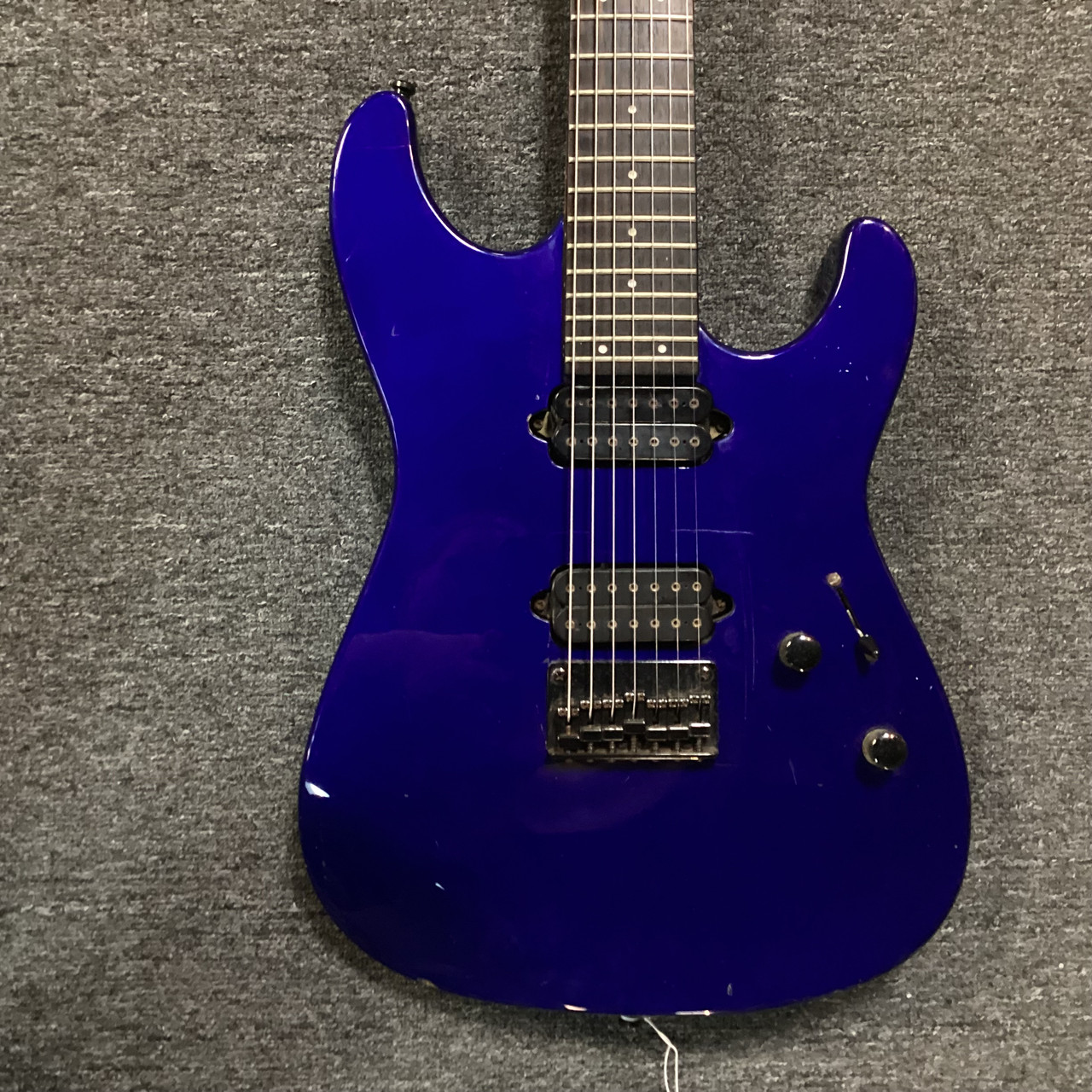 Used Squier STAGEMASTER 7 HT Super S Electric Guitar Blue 7-String