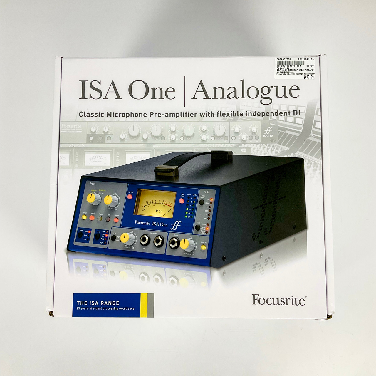 Used Focusrite ISA One Desktop Microphone Preamp
