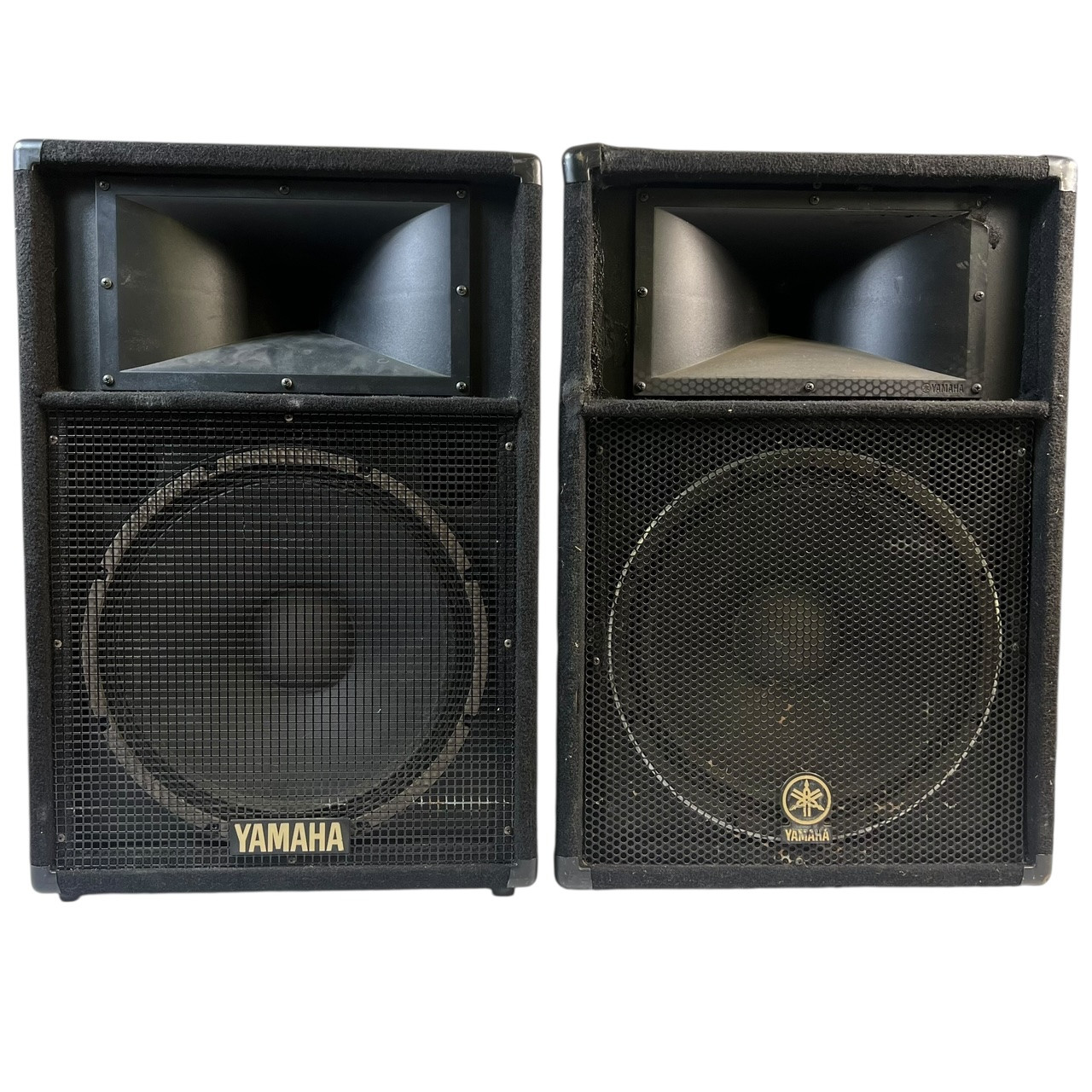 Used Yamaha S115V PAIR Passive Full Range Speaker Cabinet