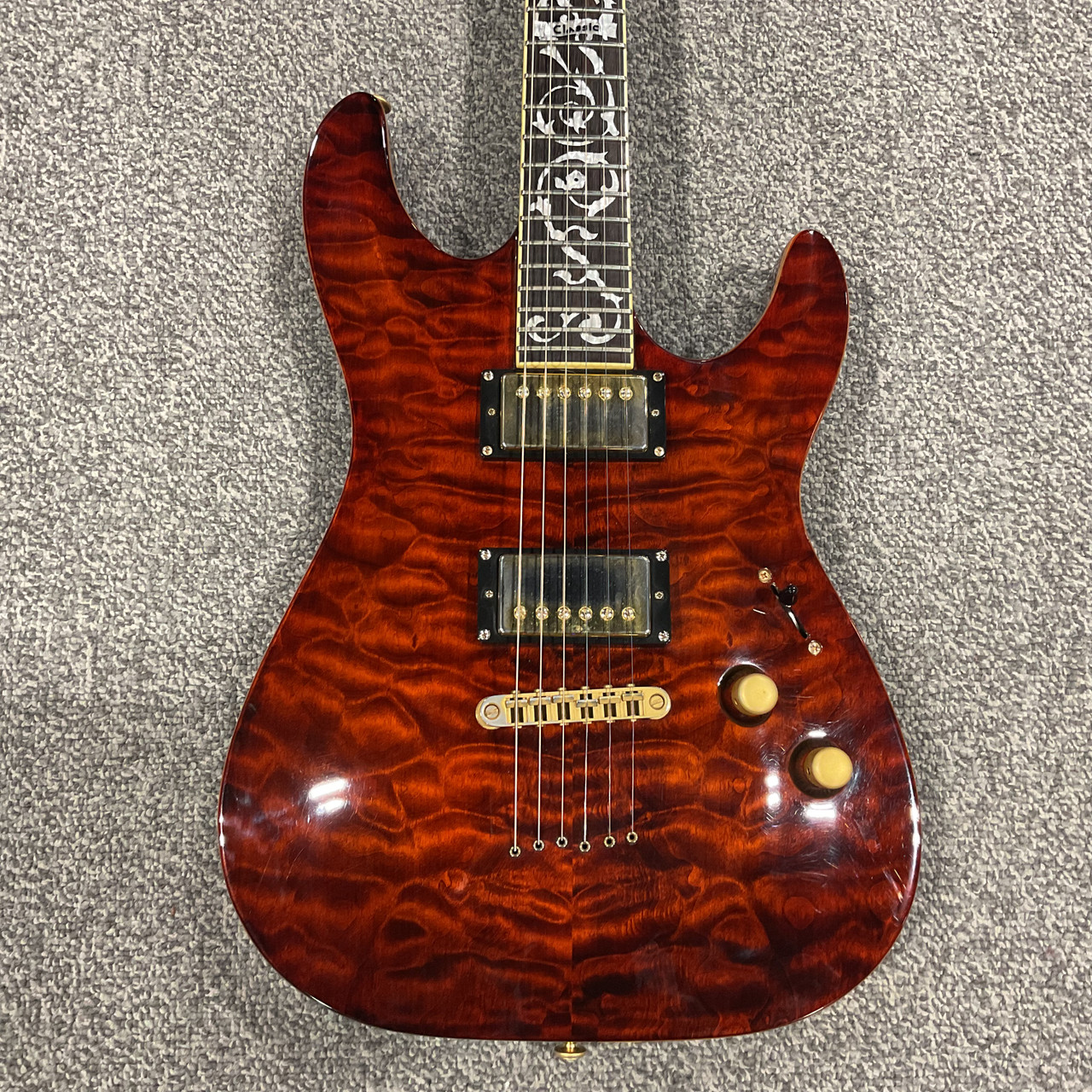Used SCHECTER C-1 CLASSIC Electric Guitar