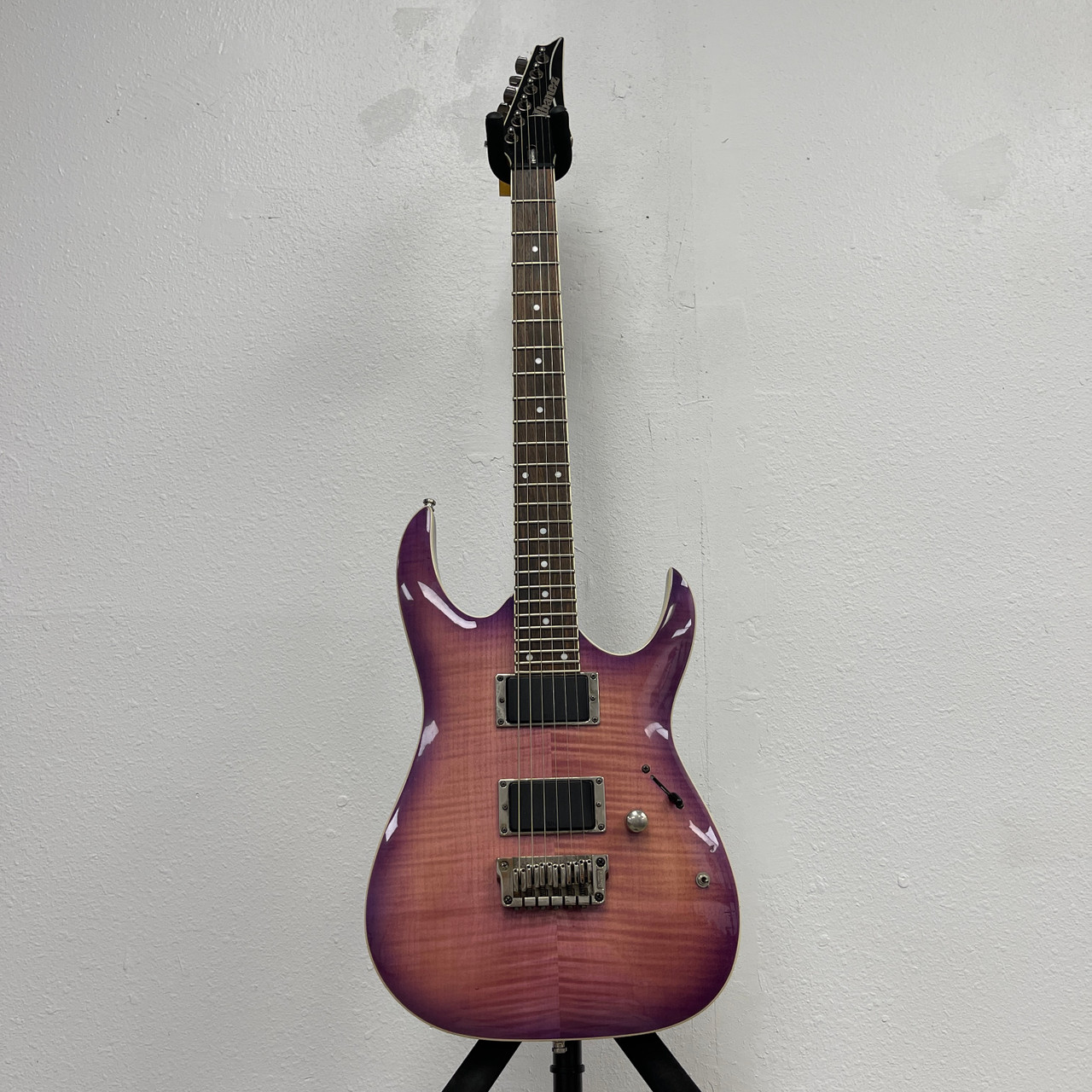 Used Ibanez RGA42FM Super S Electric Guitar Purple 6-String
