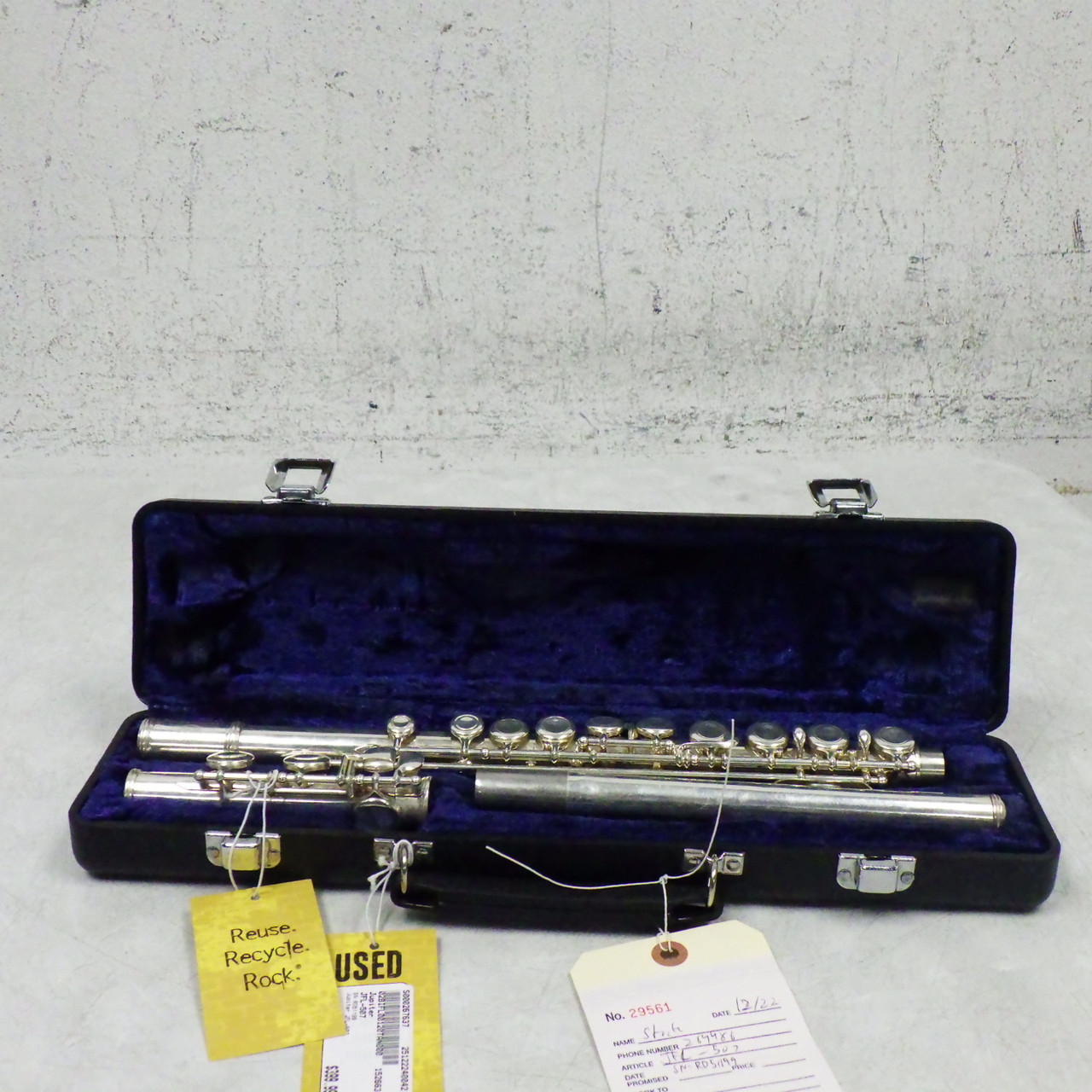 ルユ。 Used Jupiter JFL-507 Student Flute